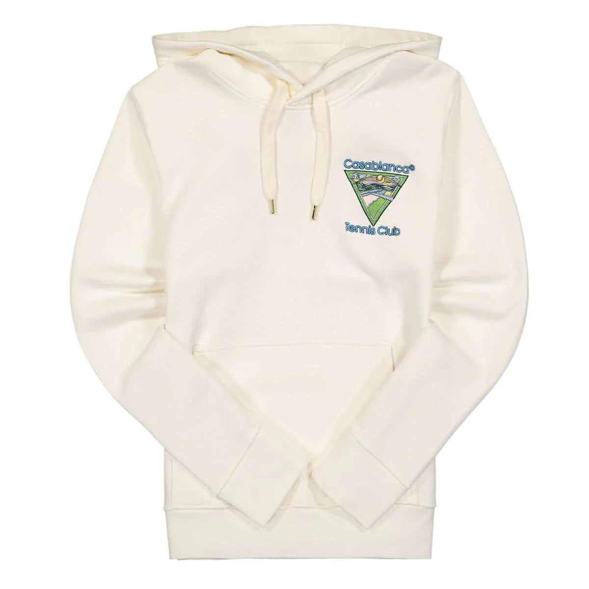 Embroidered Hooded Sweatshirt