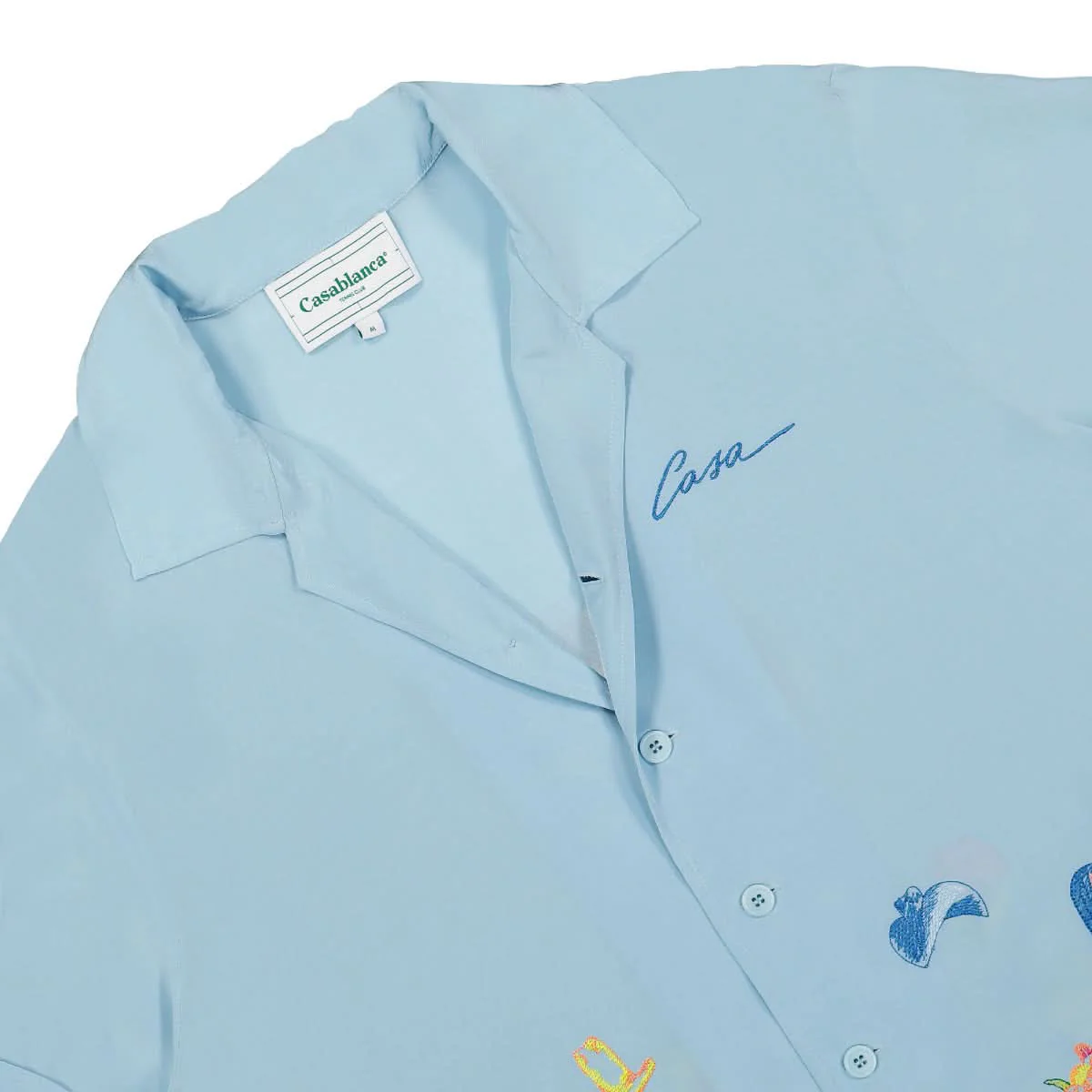 Embroidery Logo Short Sleeve Shirt - Image 3