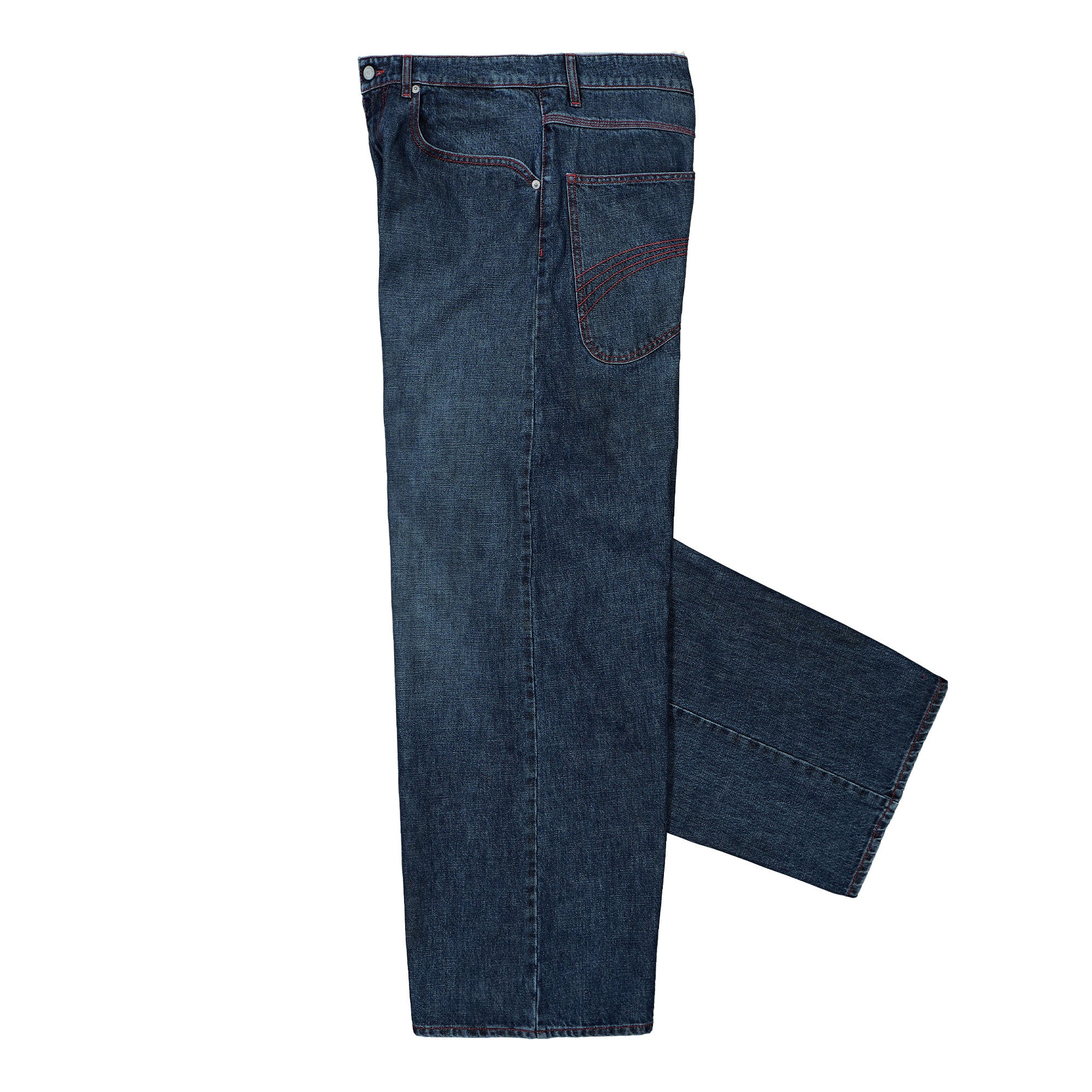 Baggy Indiana Distressed Jeans - Image 3