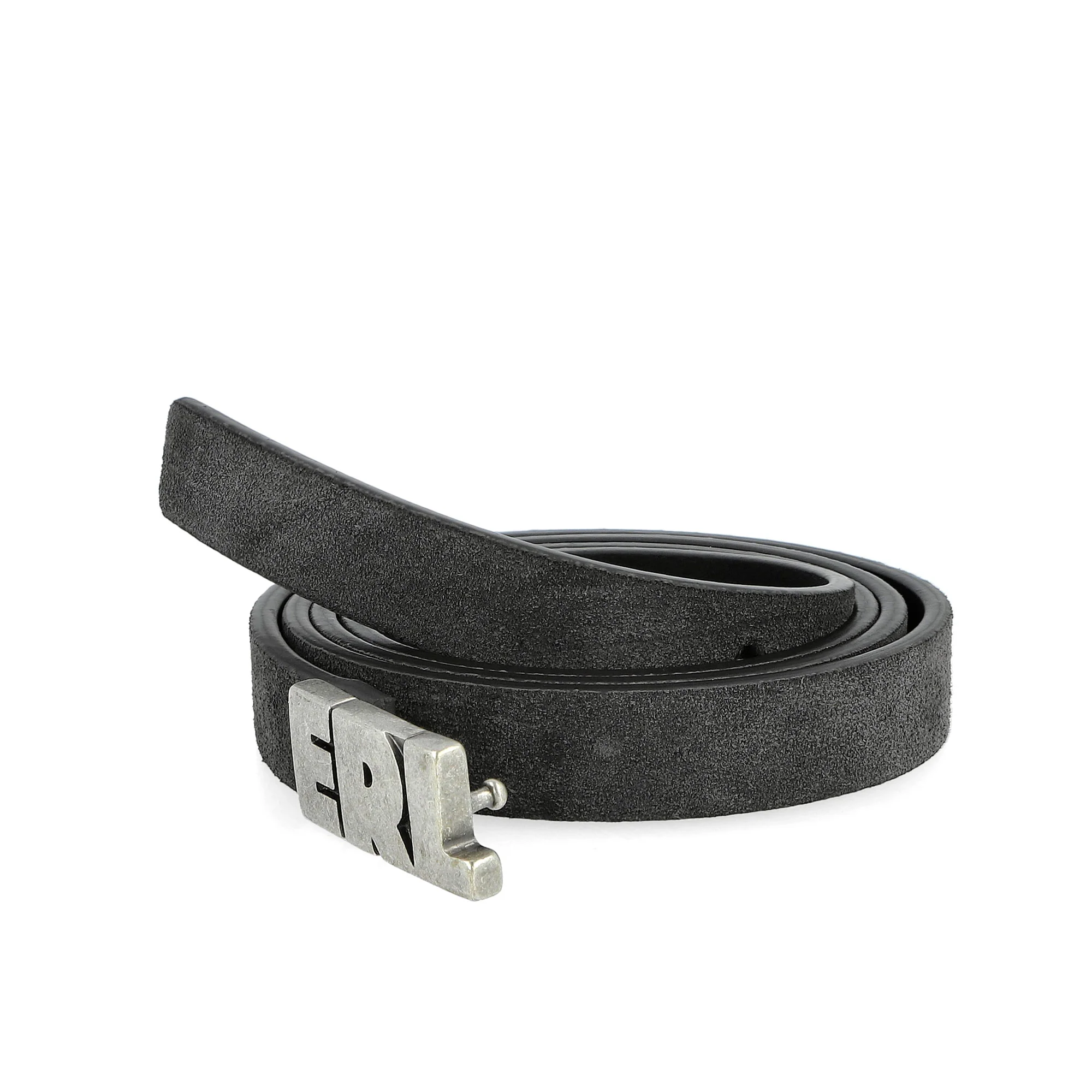 Suede Skinny Leather Belt - Image 4