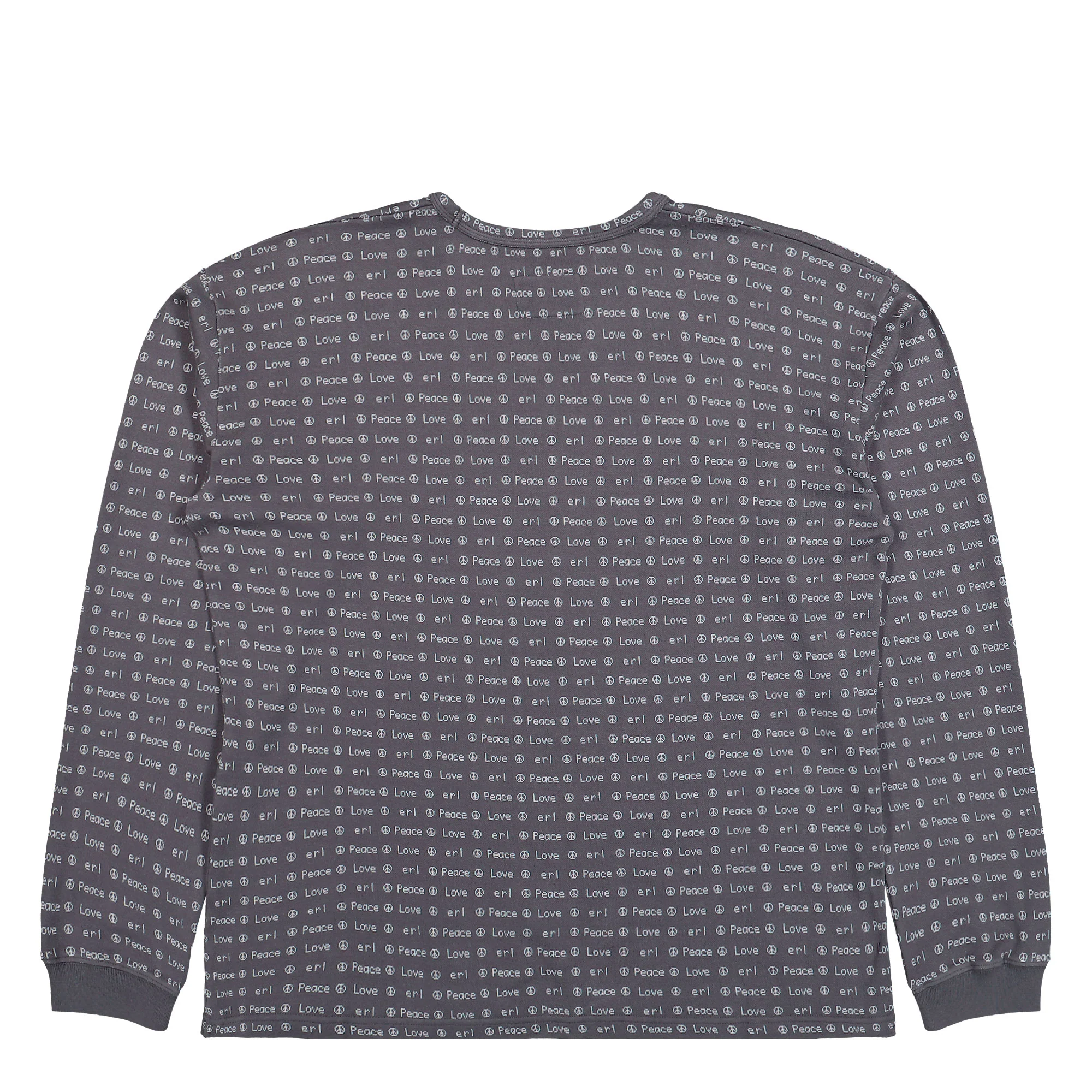 Jacquard Long Sleeve Knit Tee - Image 2
