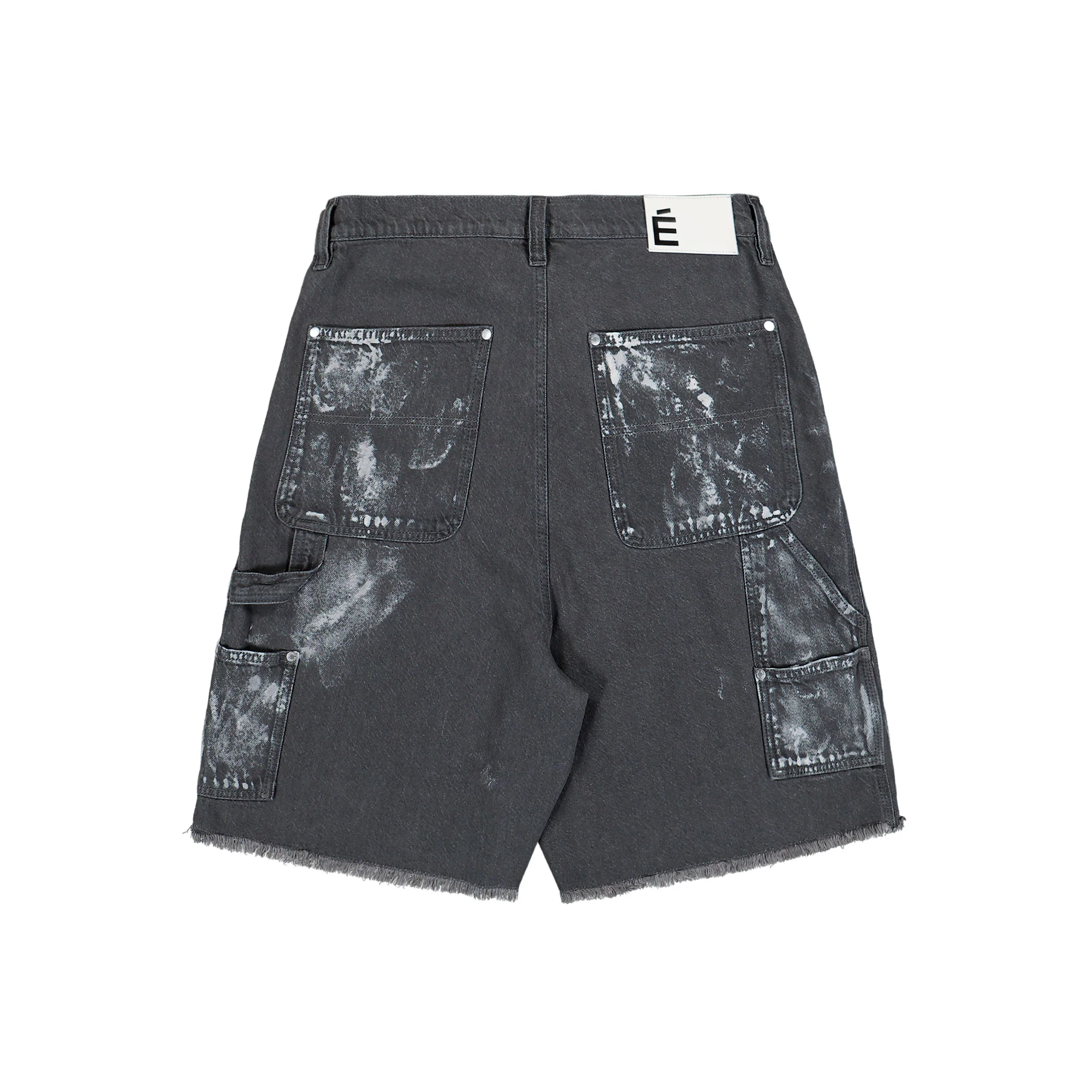 Loose Jeans Shorts Paint - Image 3