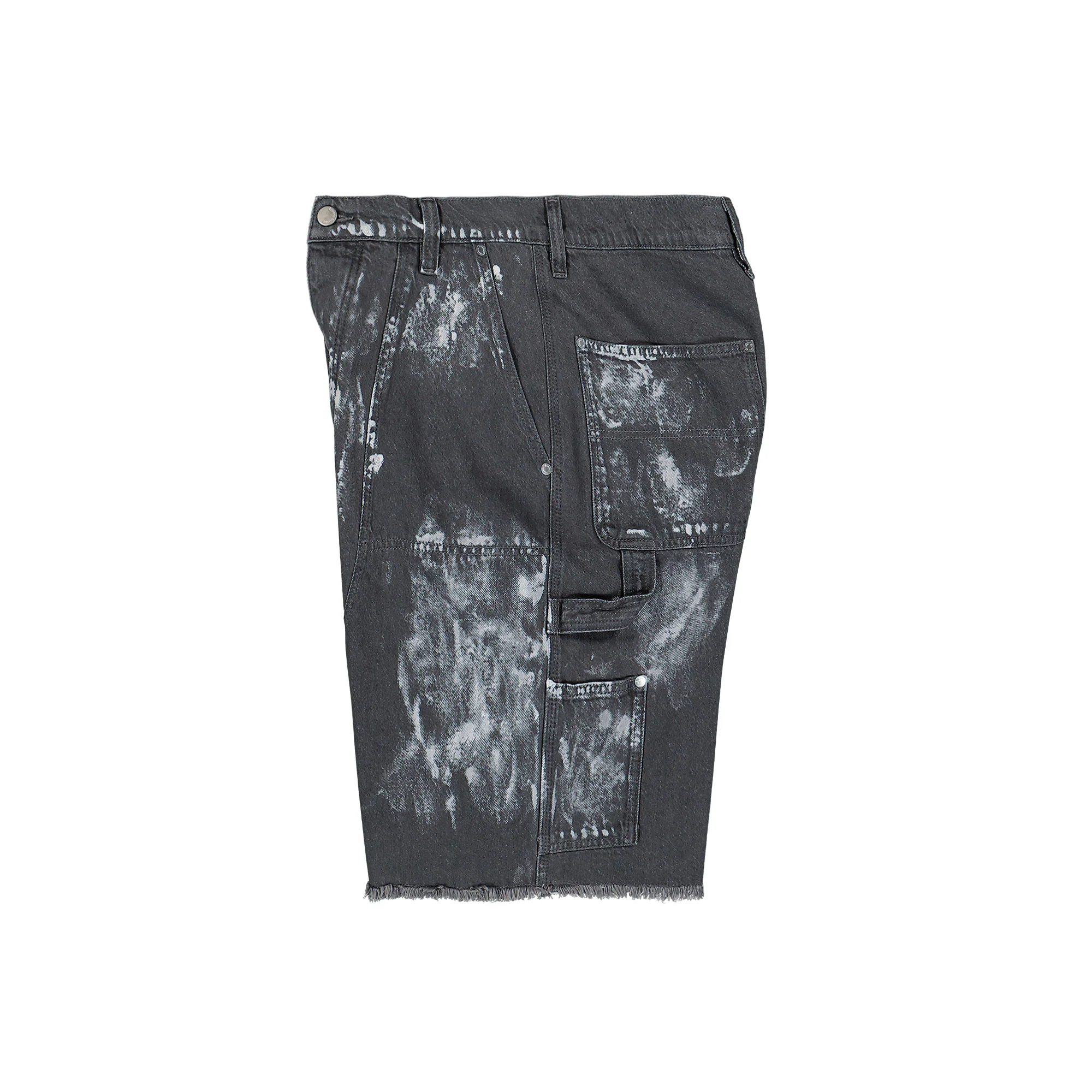 Loose Jeans Shorts Paint - Image 4