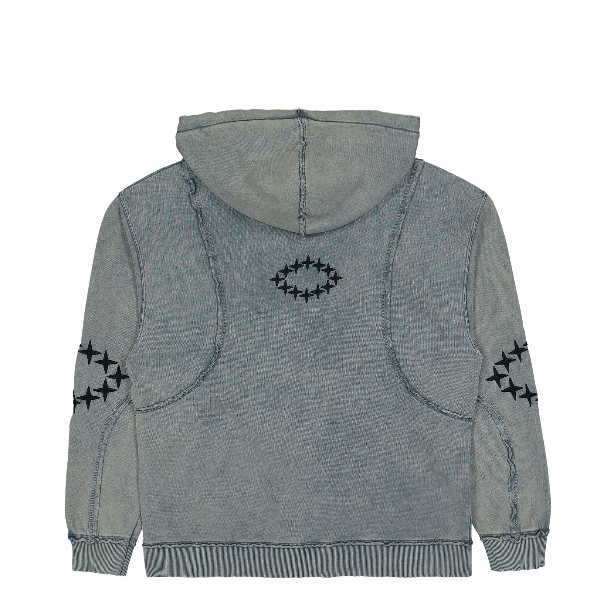 Zip Hoody Raw Edges - Image 2
