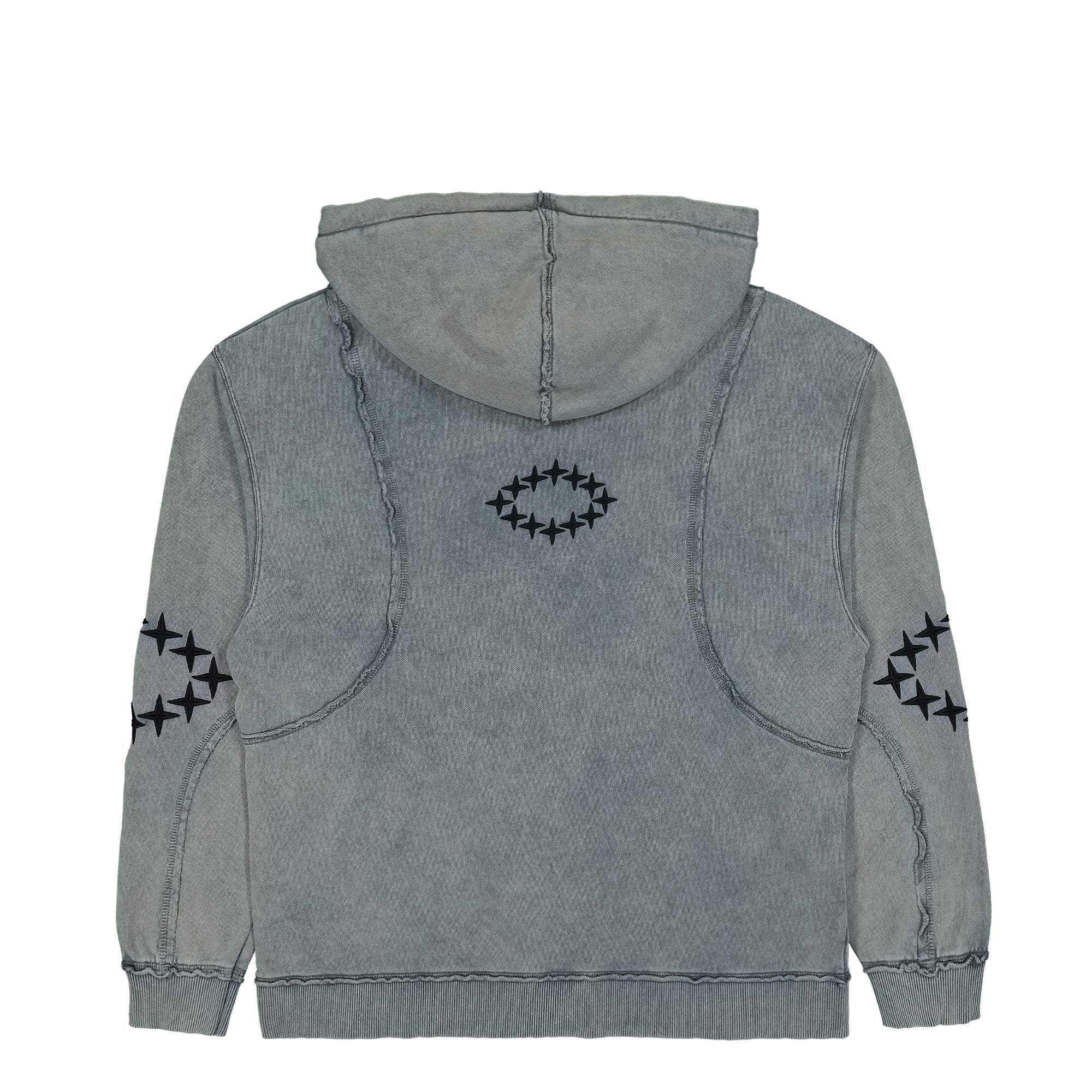 Zip Hoody Raw Edges - Image 3