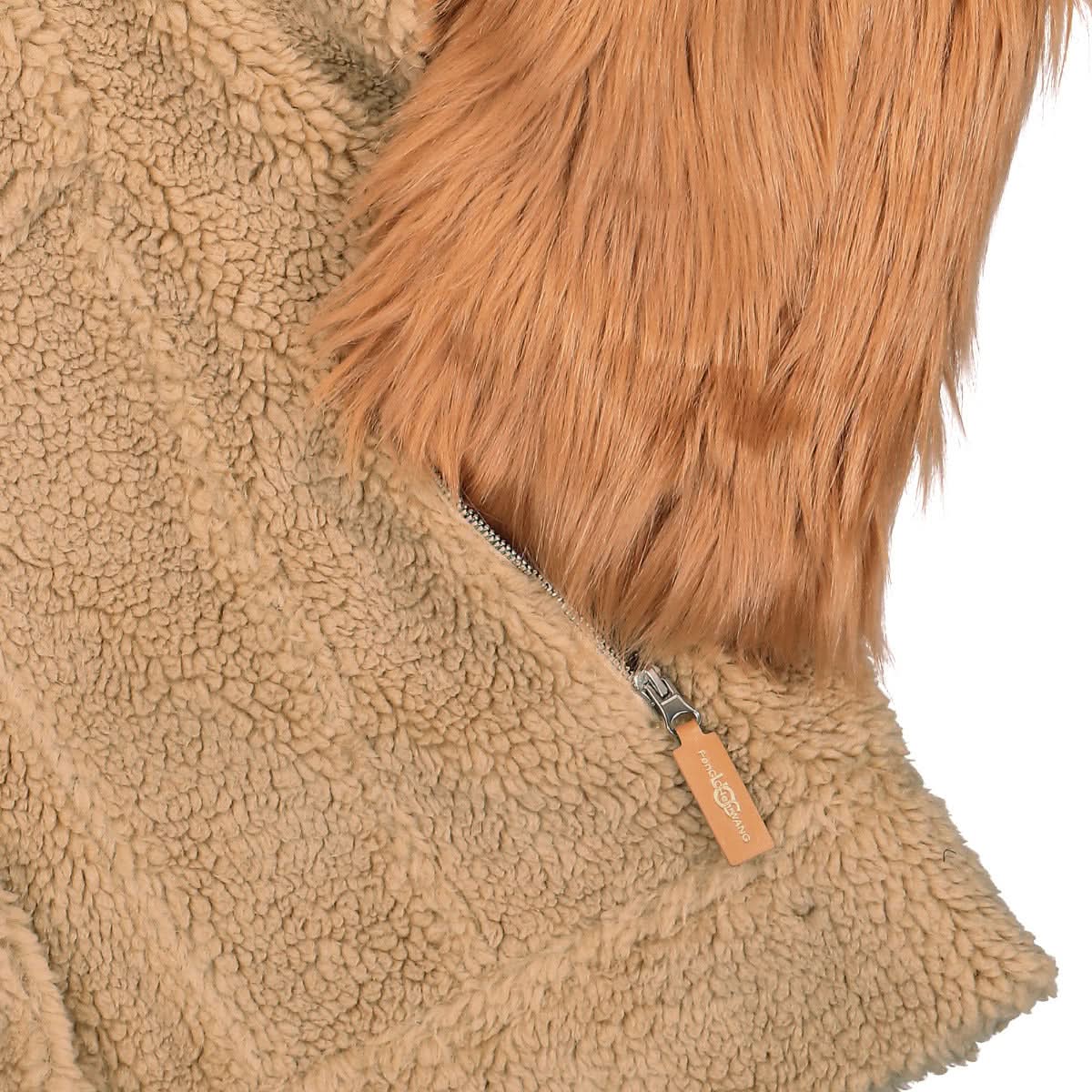Faux Fur 2 in 1 Jacket - Image 5