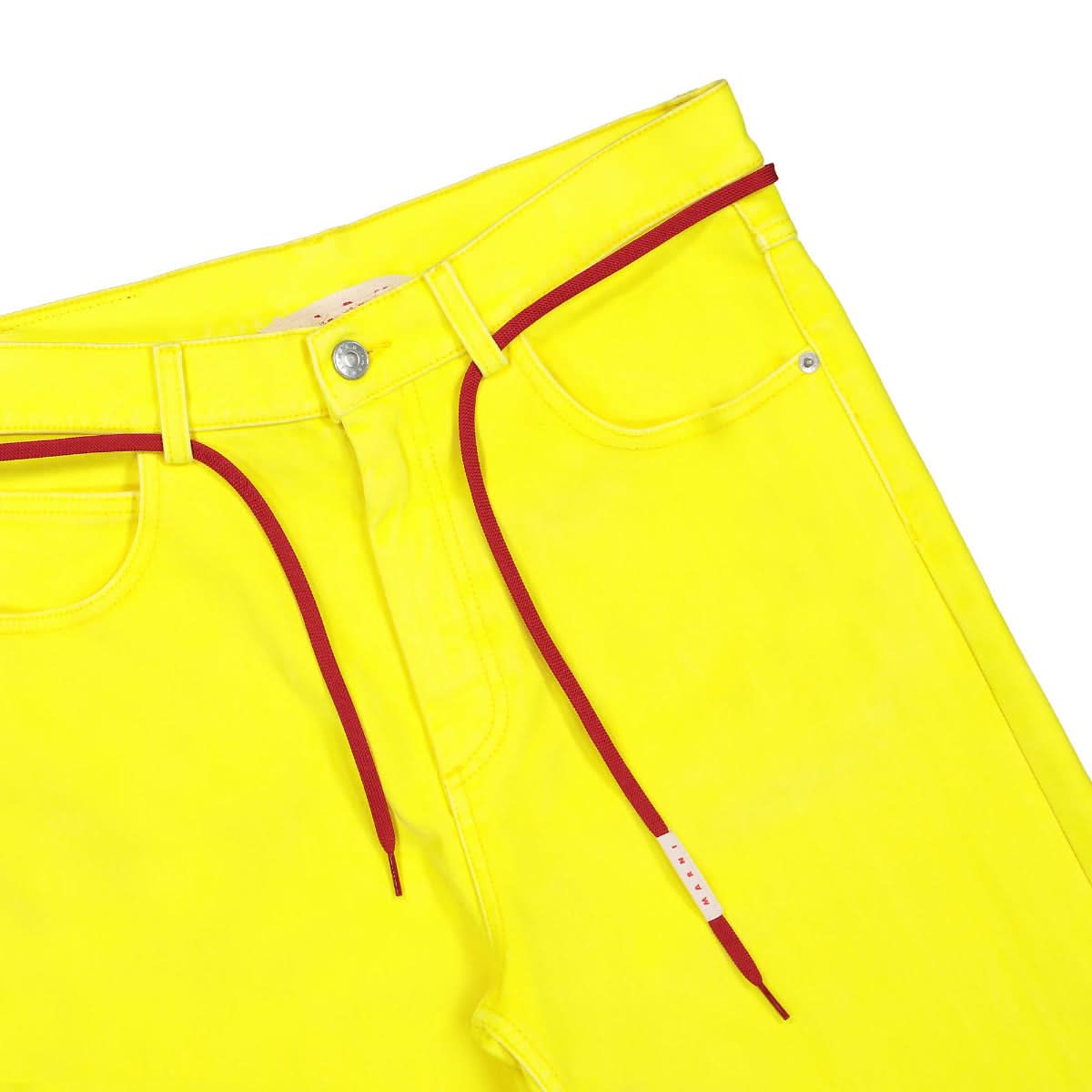 Flared Stretch Denim Pants - Image 4