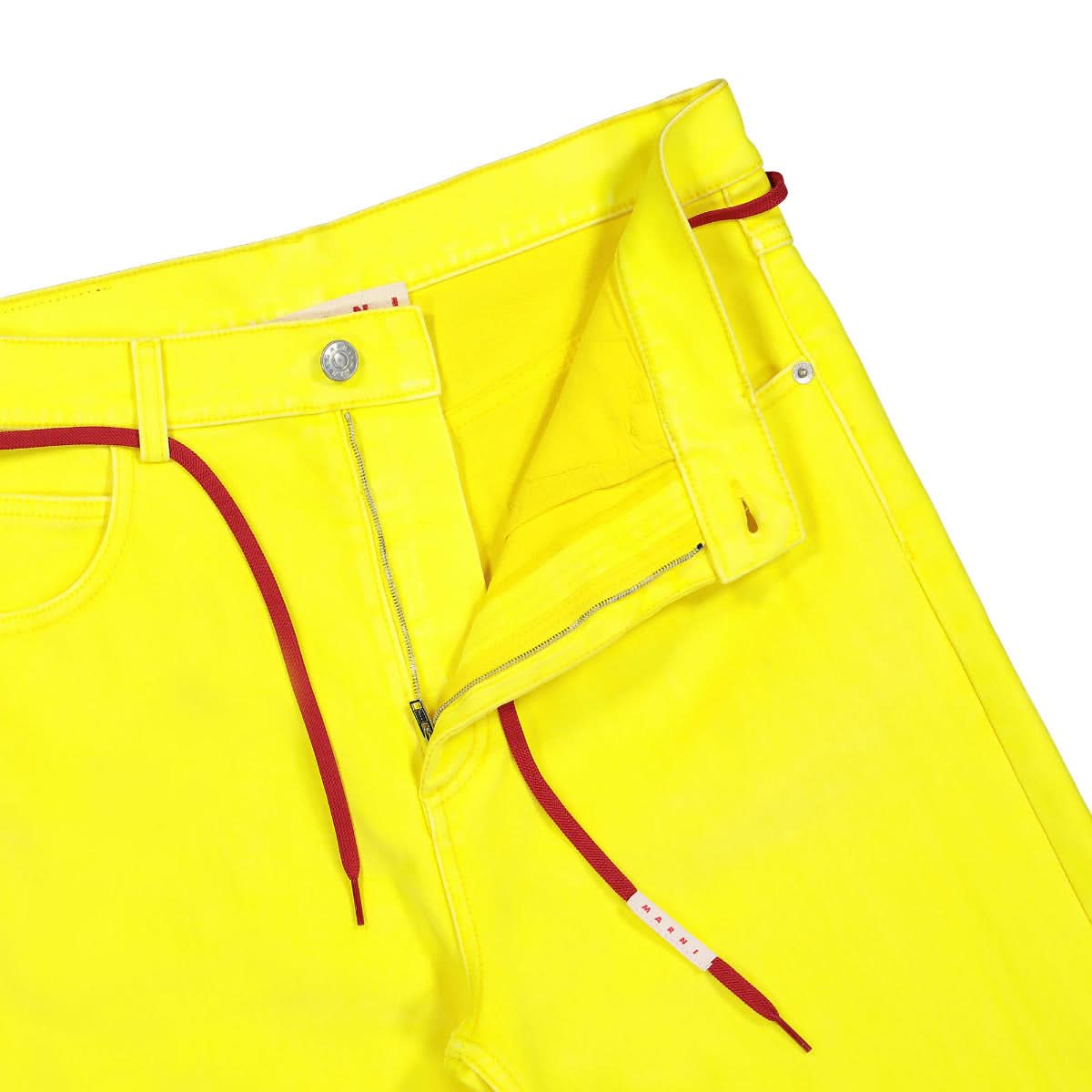 Flared Stretch Denim Pants - Image 5