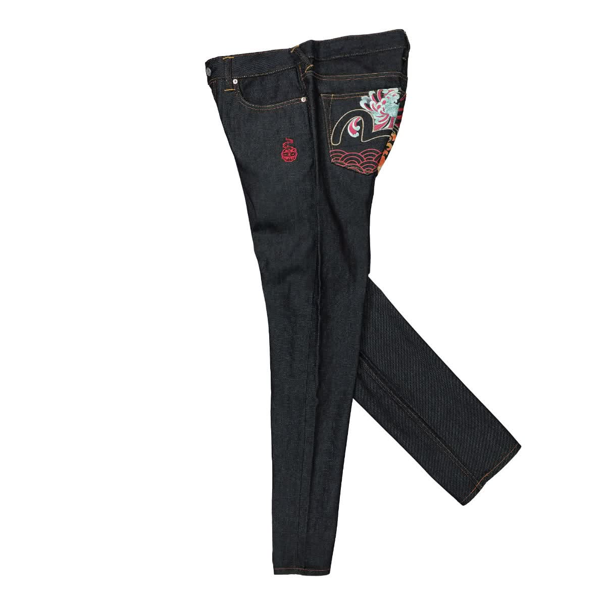 Floral Print Jeans - Image 3