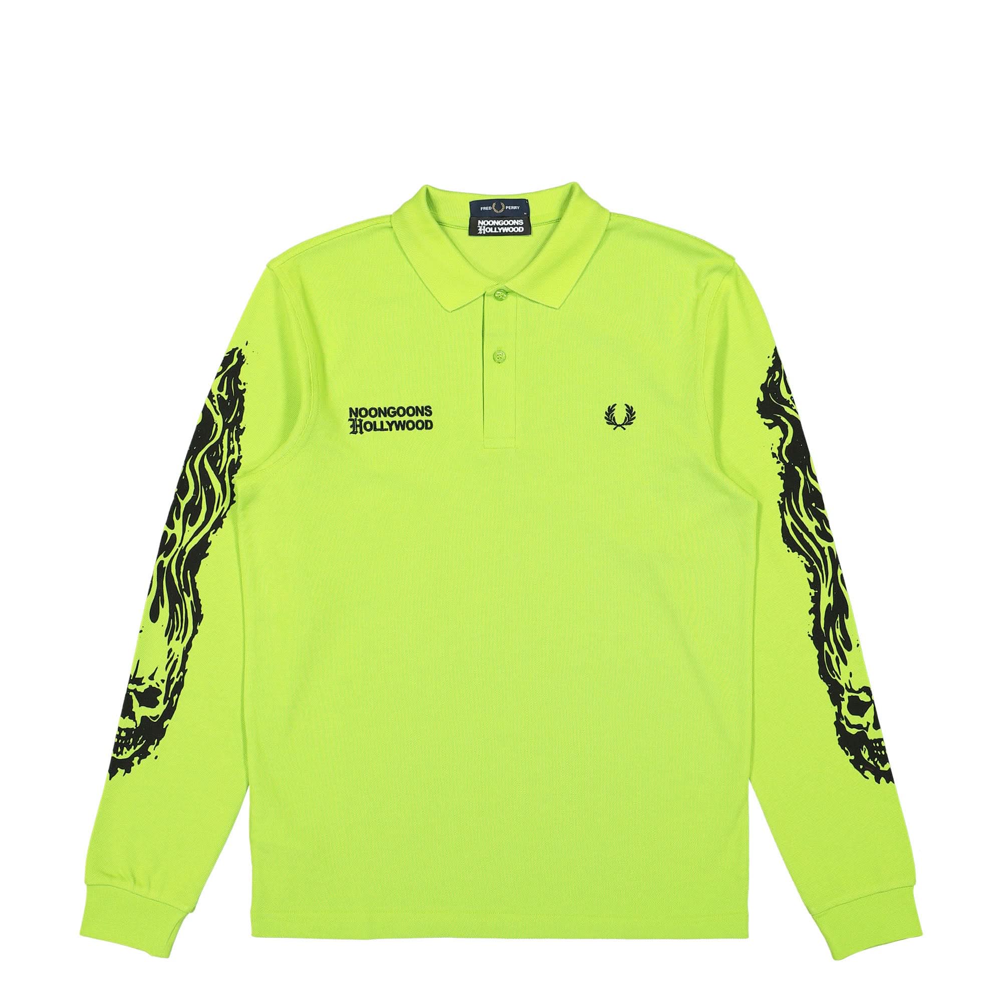 LS Printed Polo Shirt