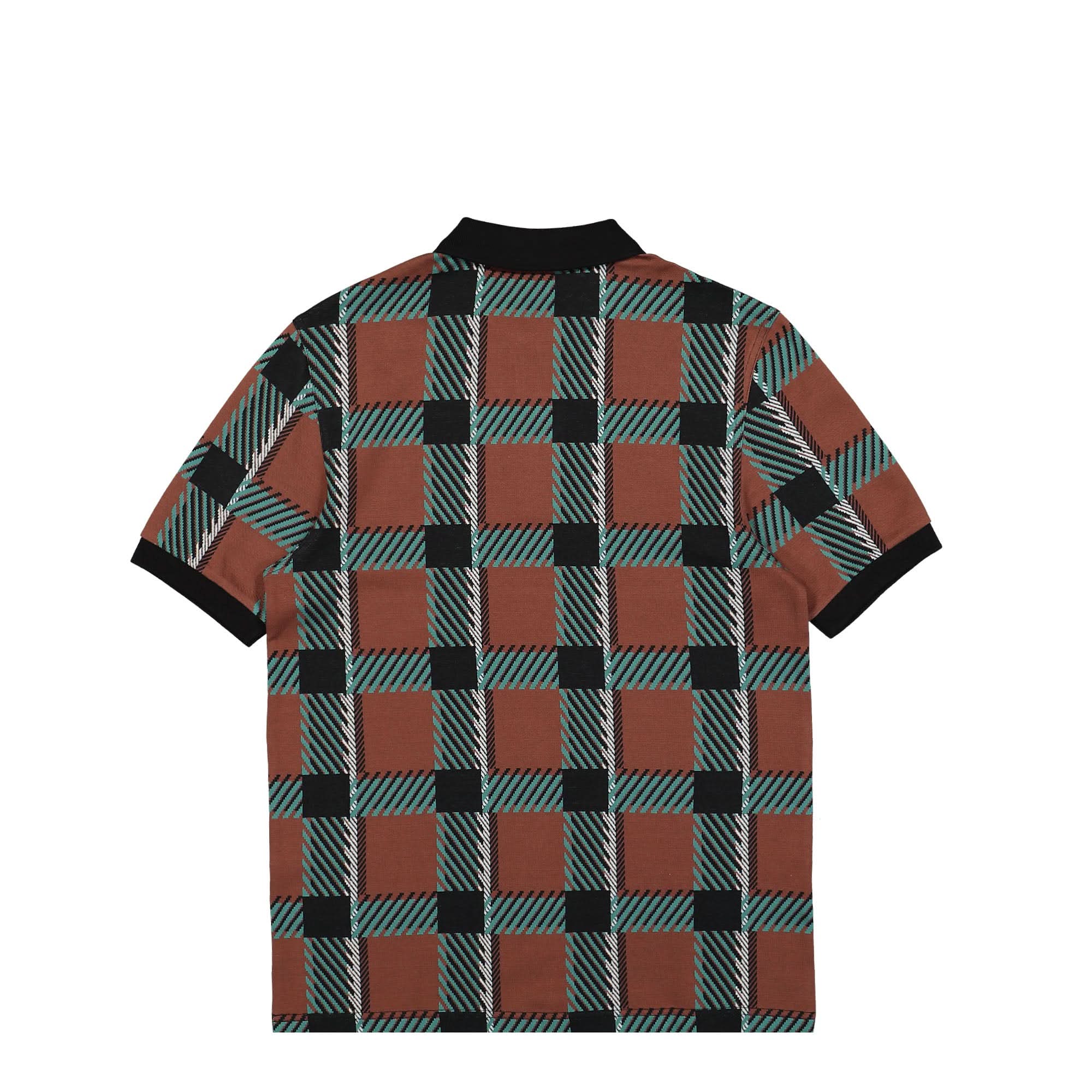 Glitch Tartan Polo Shirt - Image 2