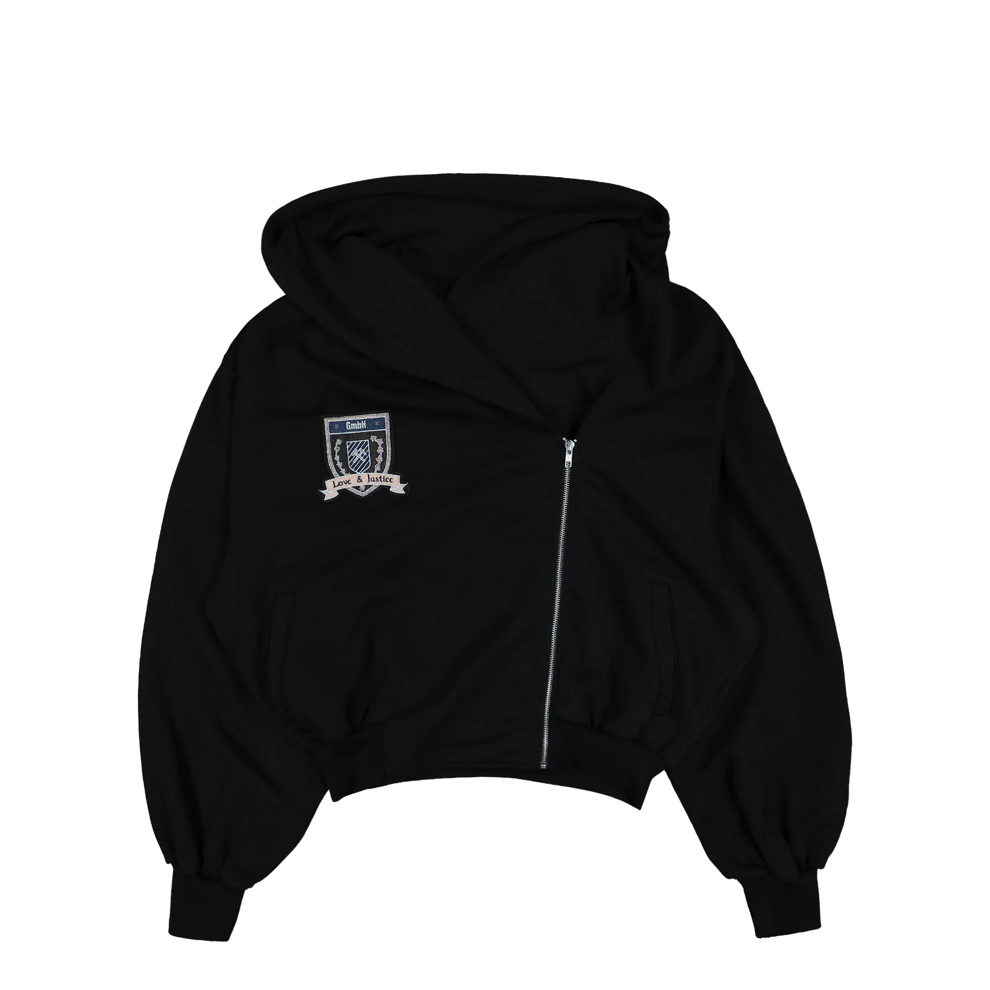 Oversized Hooded Jacket W GmbH Coat Of Arms