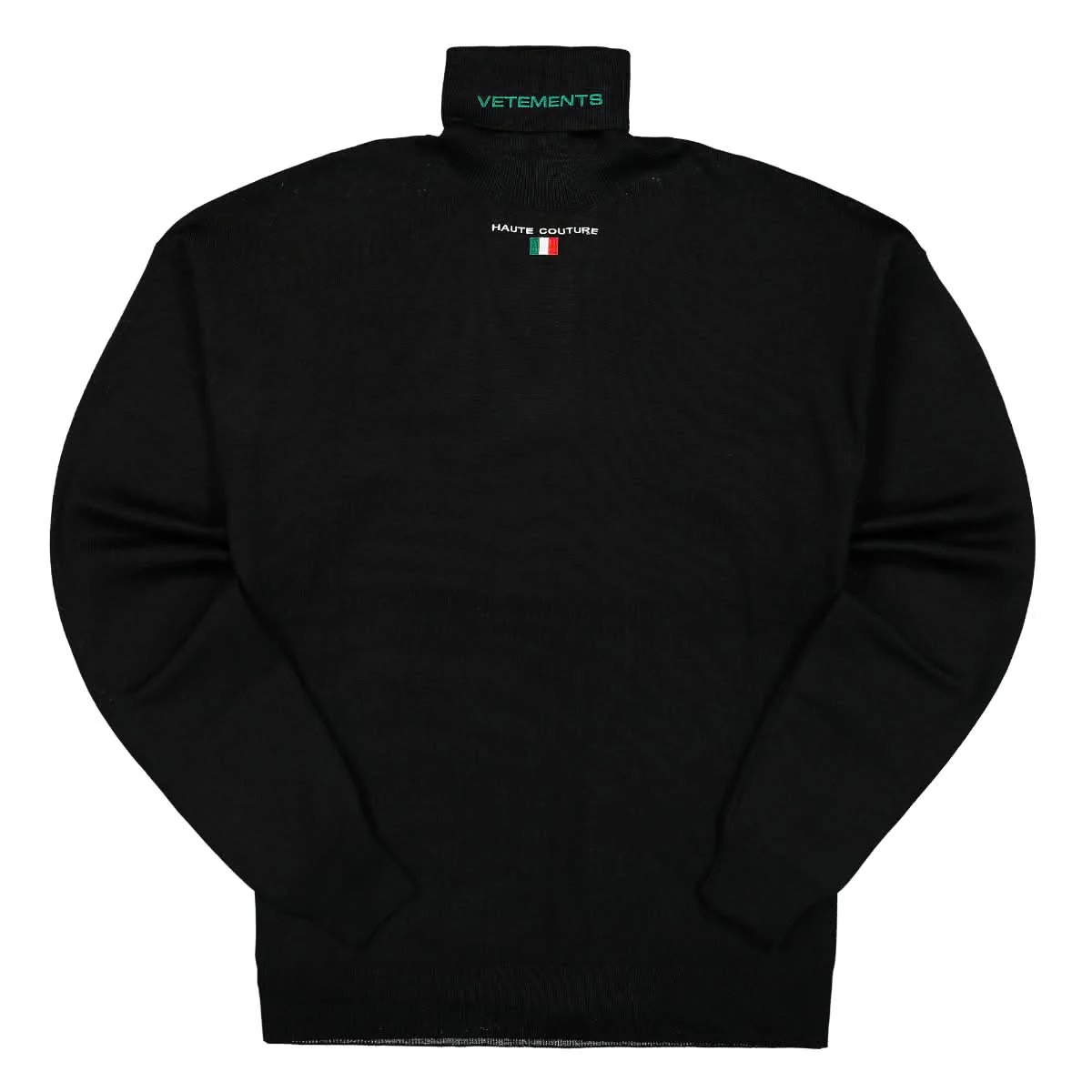 Haute Couture Logo Turtleneck