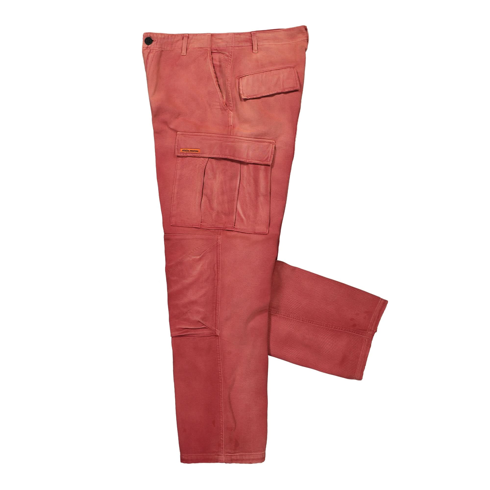 Distressed Canvas Cargo Pants - Image 3