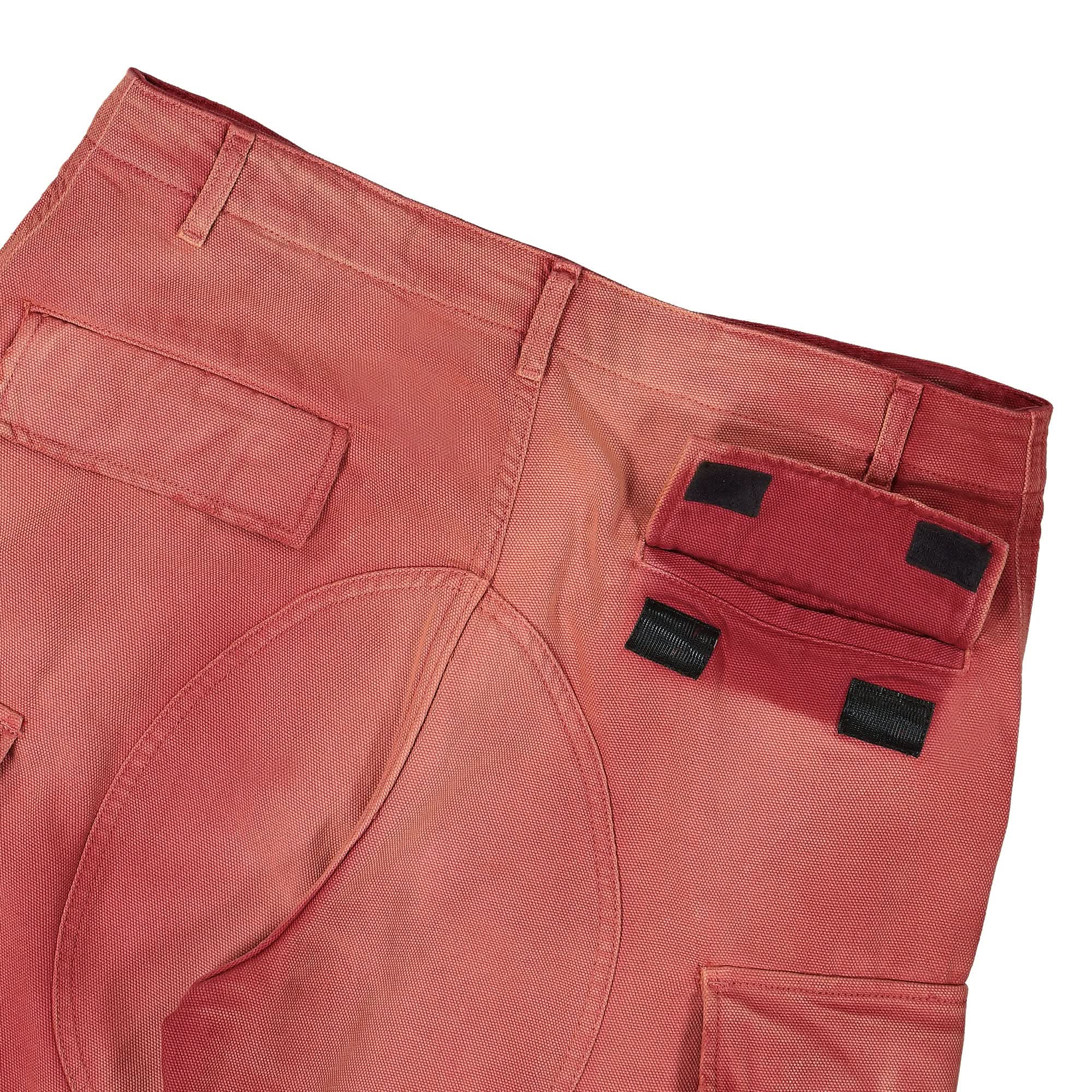 Distressed Canvas Cargo Pants - Image 5