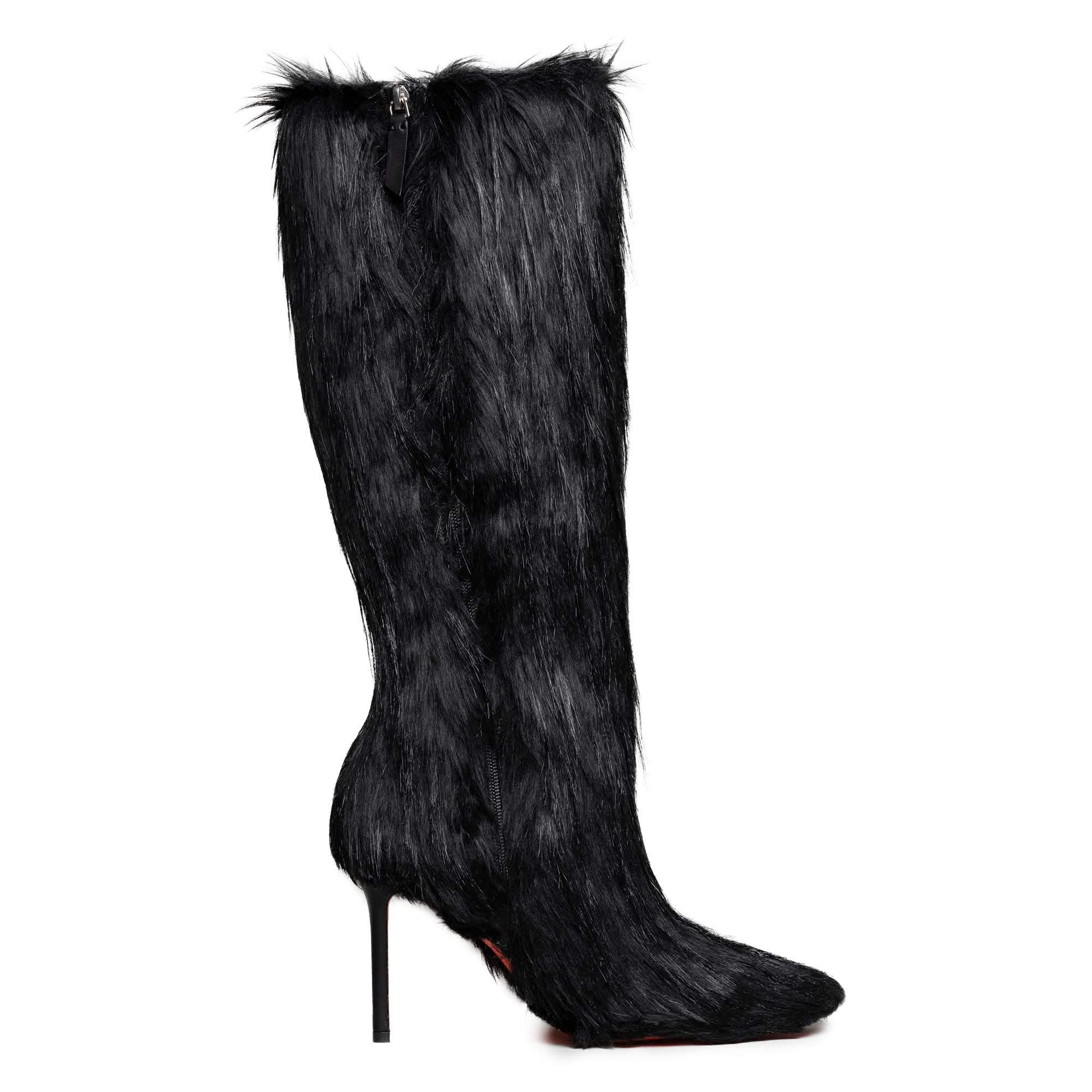Fur Stiletto Boot - Image 2