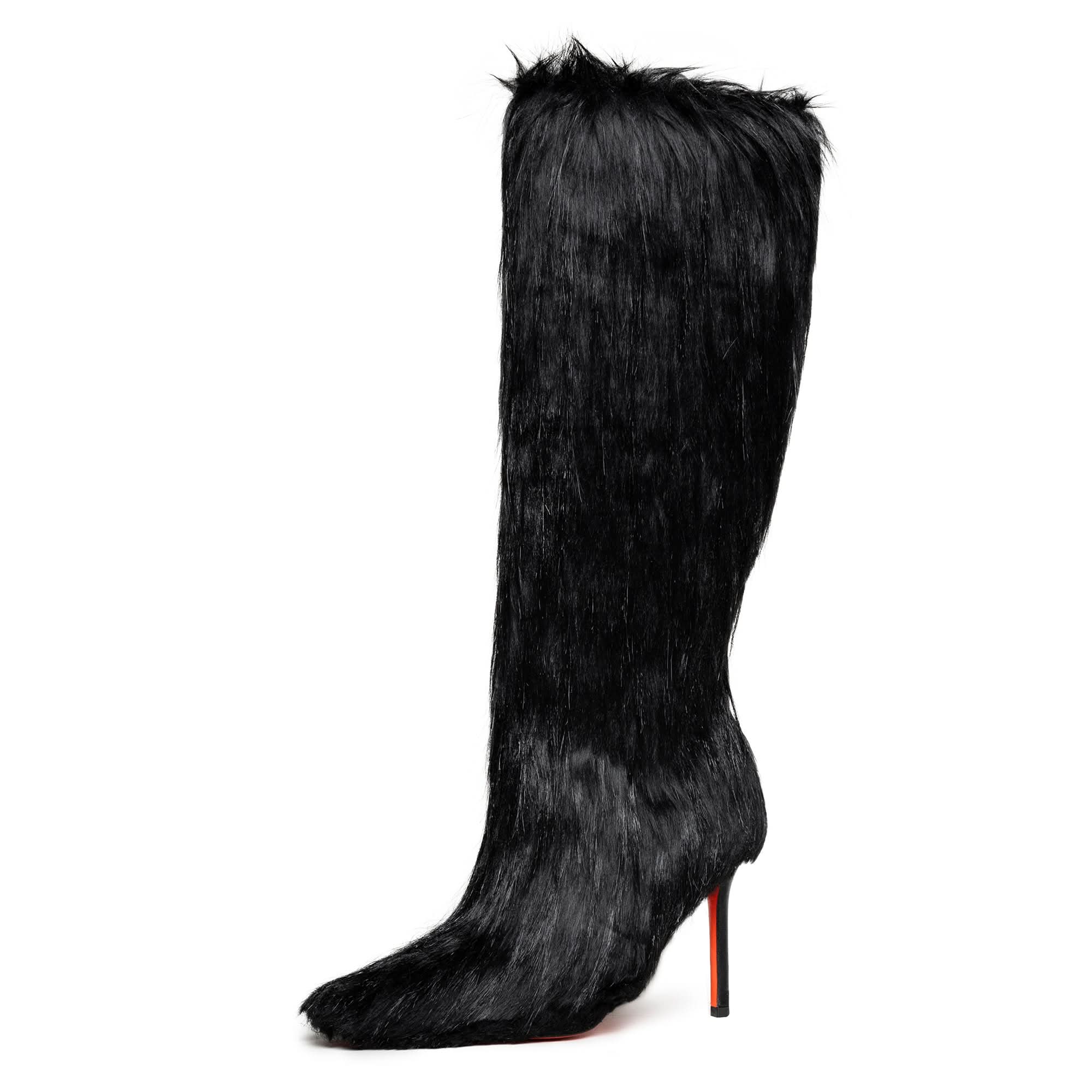 Fur Stiletto Boot - Image 4