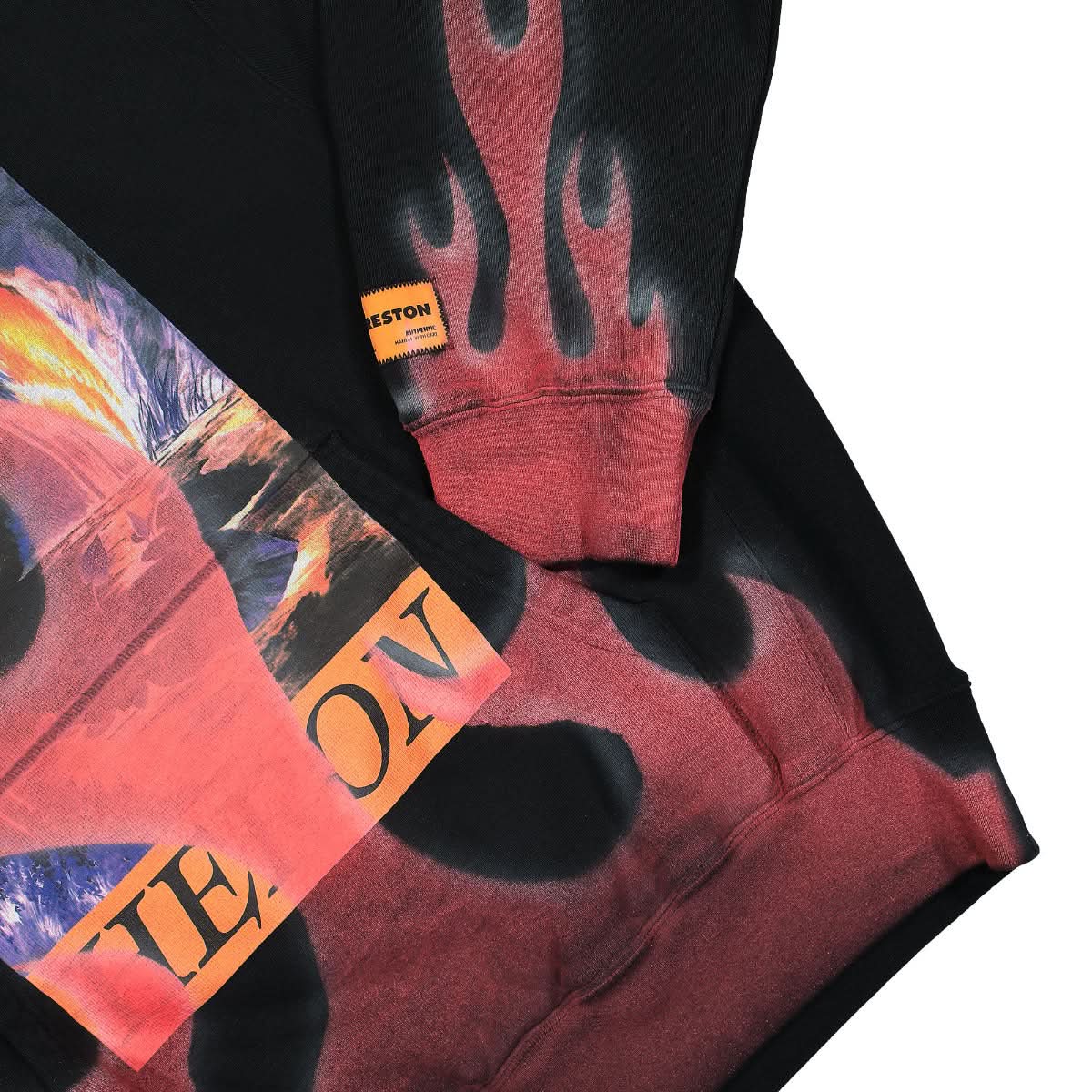 Heron Times Flames Hoodie - Image 4
