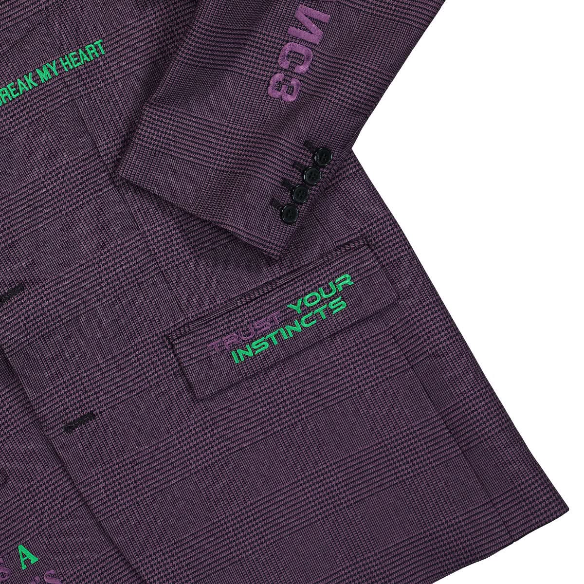 Hidden Message Tailored Jacket - Image 4