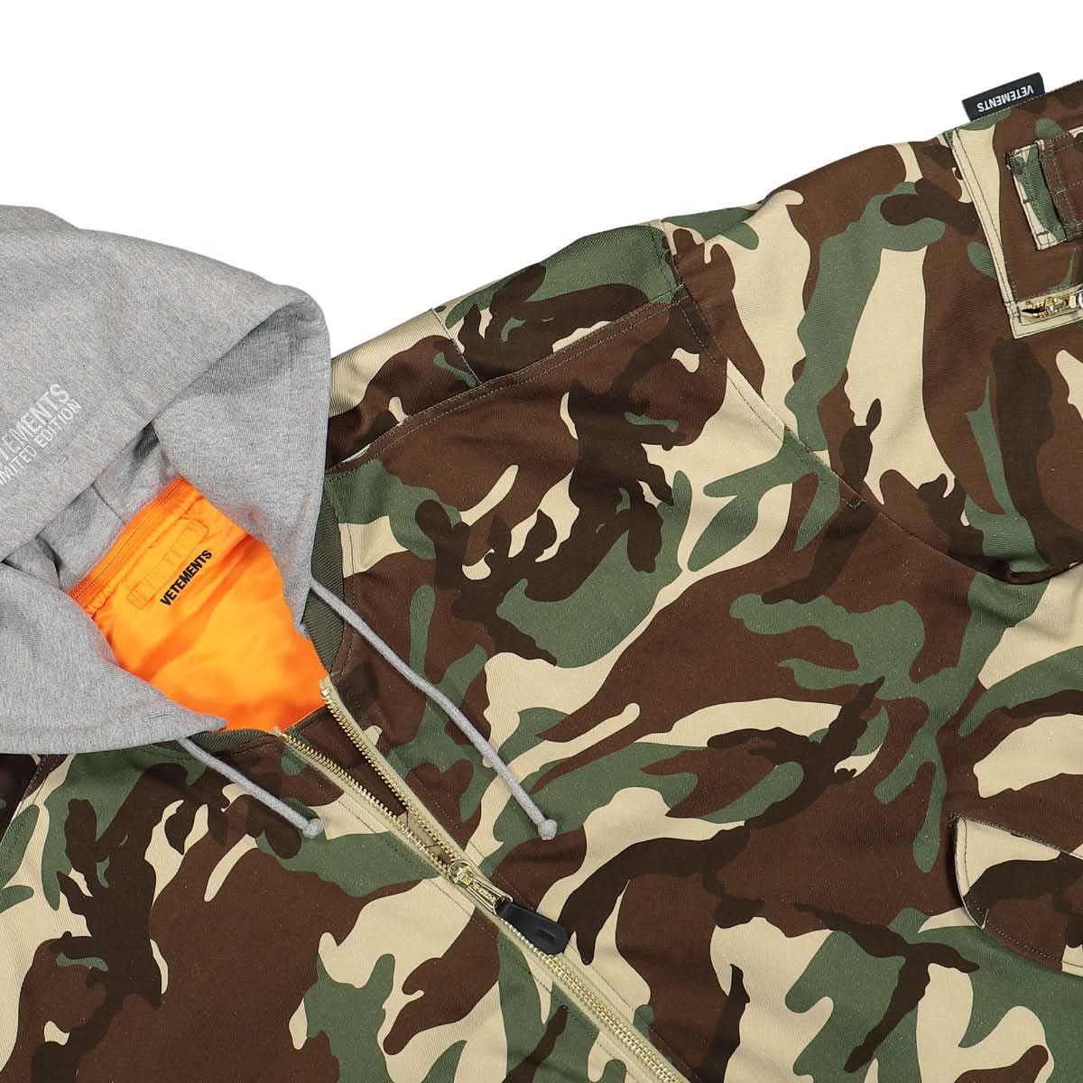 Hooded Camo Bomber - Image 3