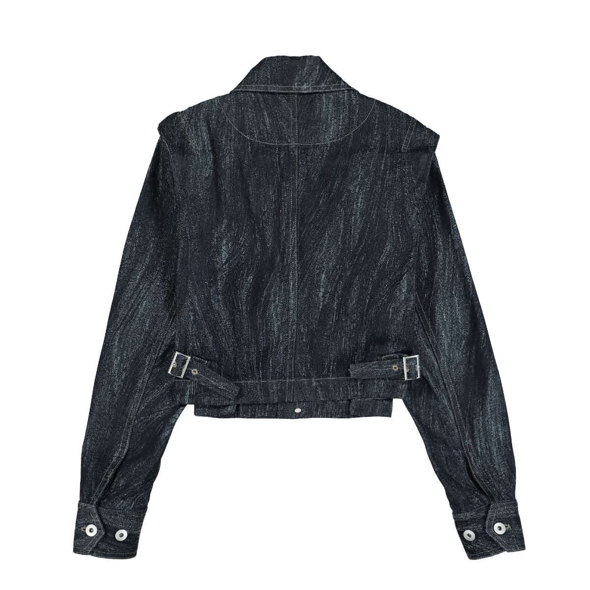 Jacquard Denim Jacket - Image 2