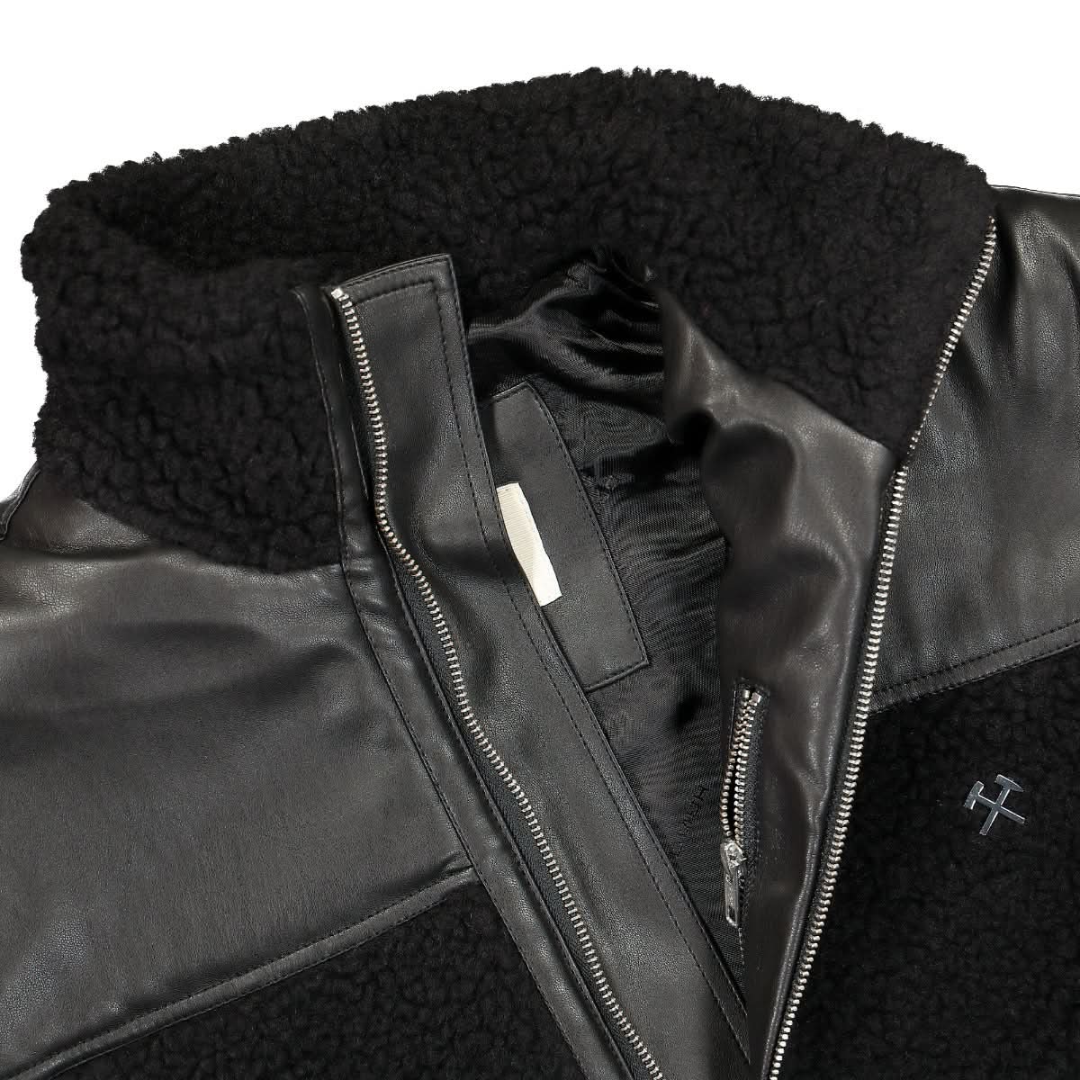 Janan Pleather Teddy Jacket - Image 3