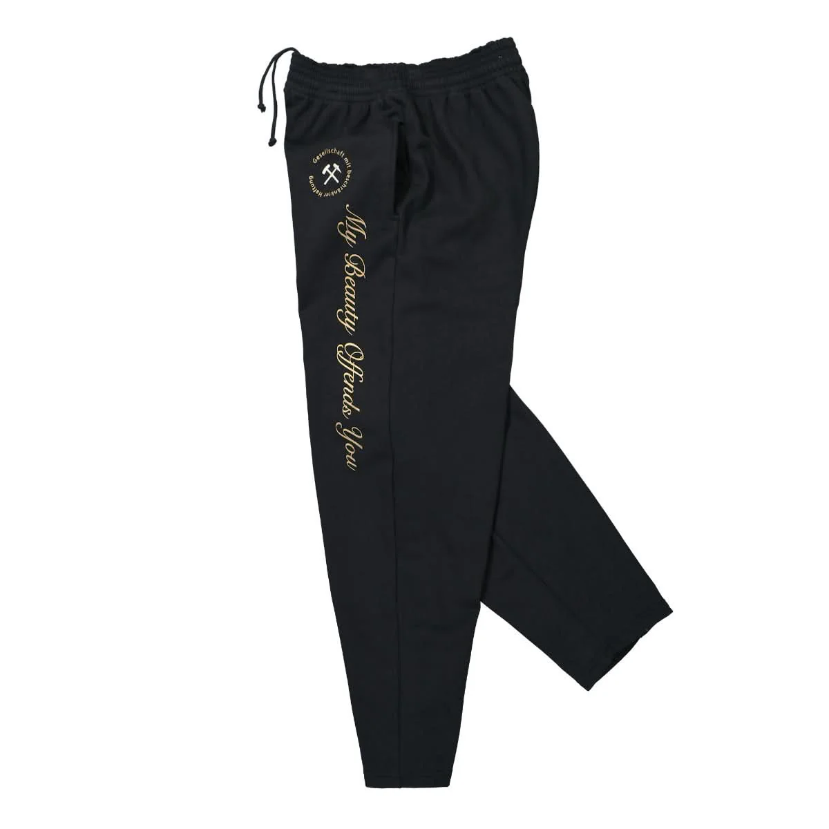 Jogging Pants With Waistband And Footband - Image 3
