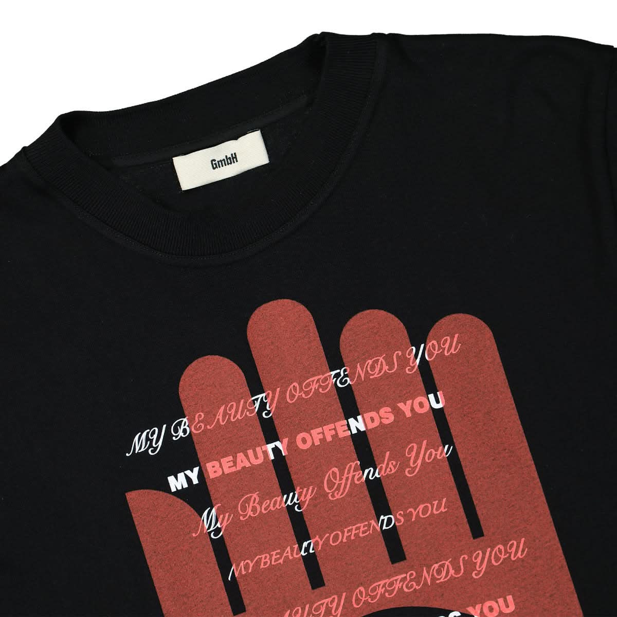 Knitted Screen Printed Tee - Image 3