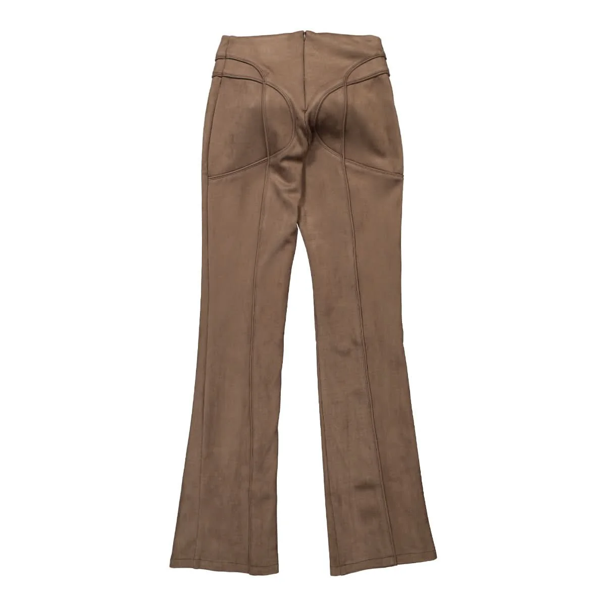 Lara Vegan Suede Trousers - Image 2