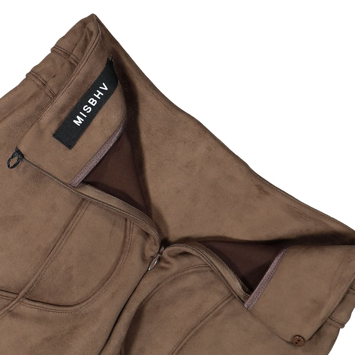 Lara Vegan Suede Trousers - Image 5