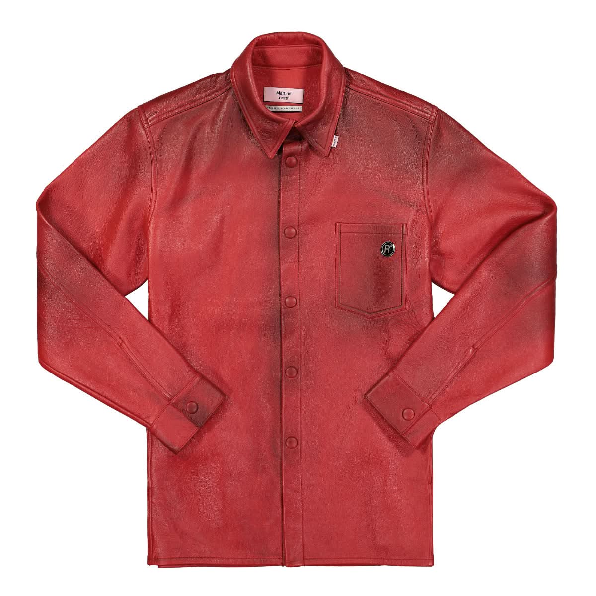 Leather Overshirt
