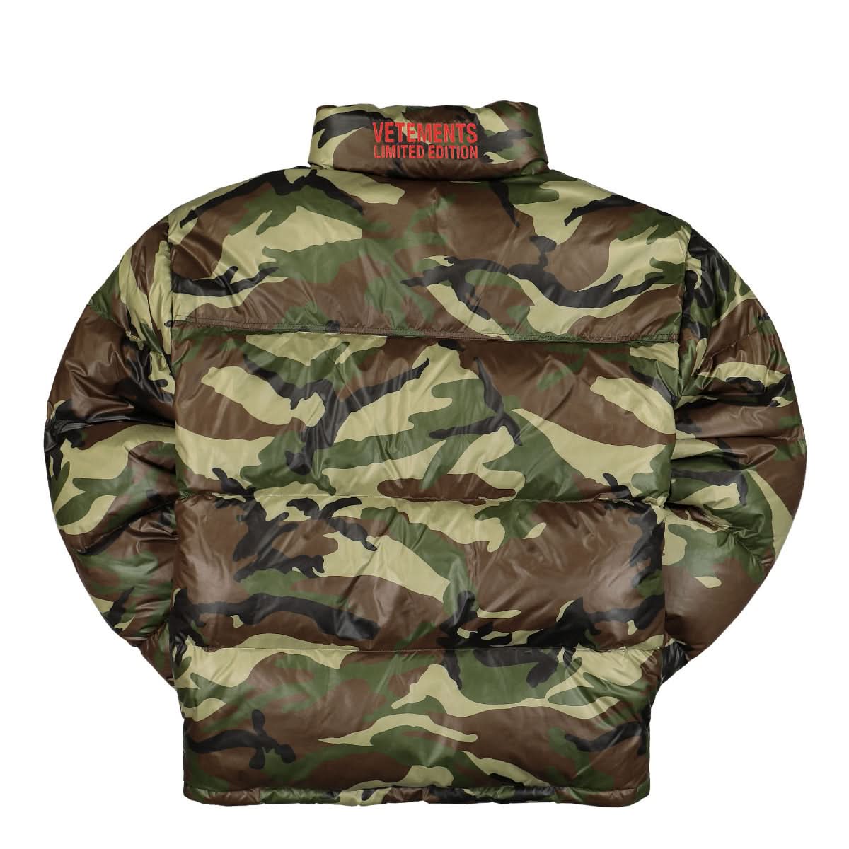 Logo Camo Puffer Jacket - Image 2