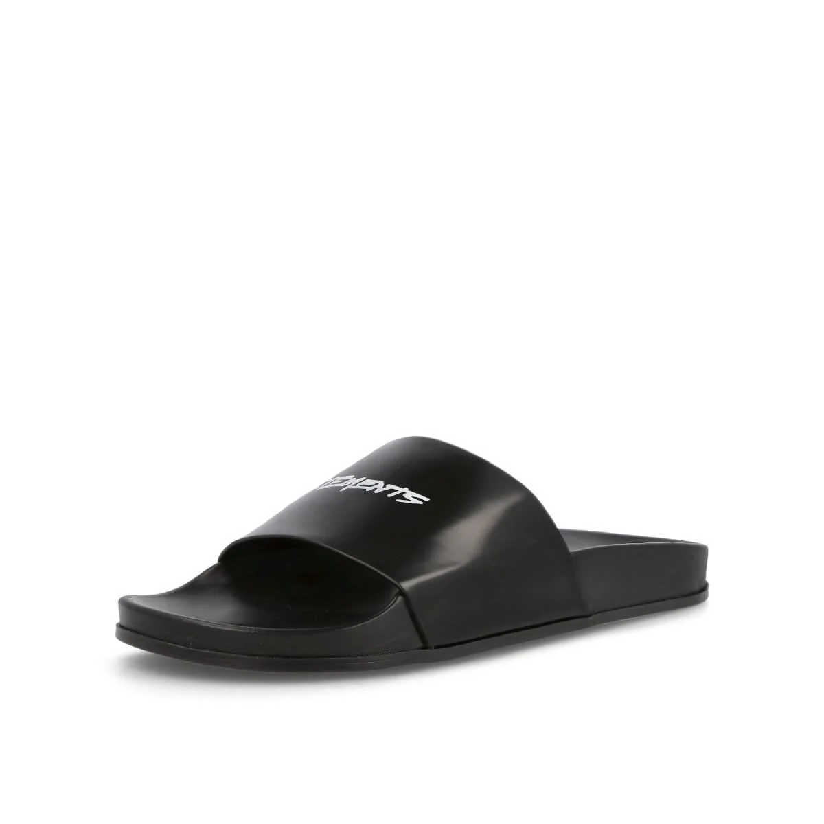 Logo Leather Slides - Image 4
