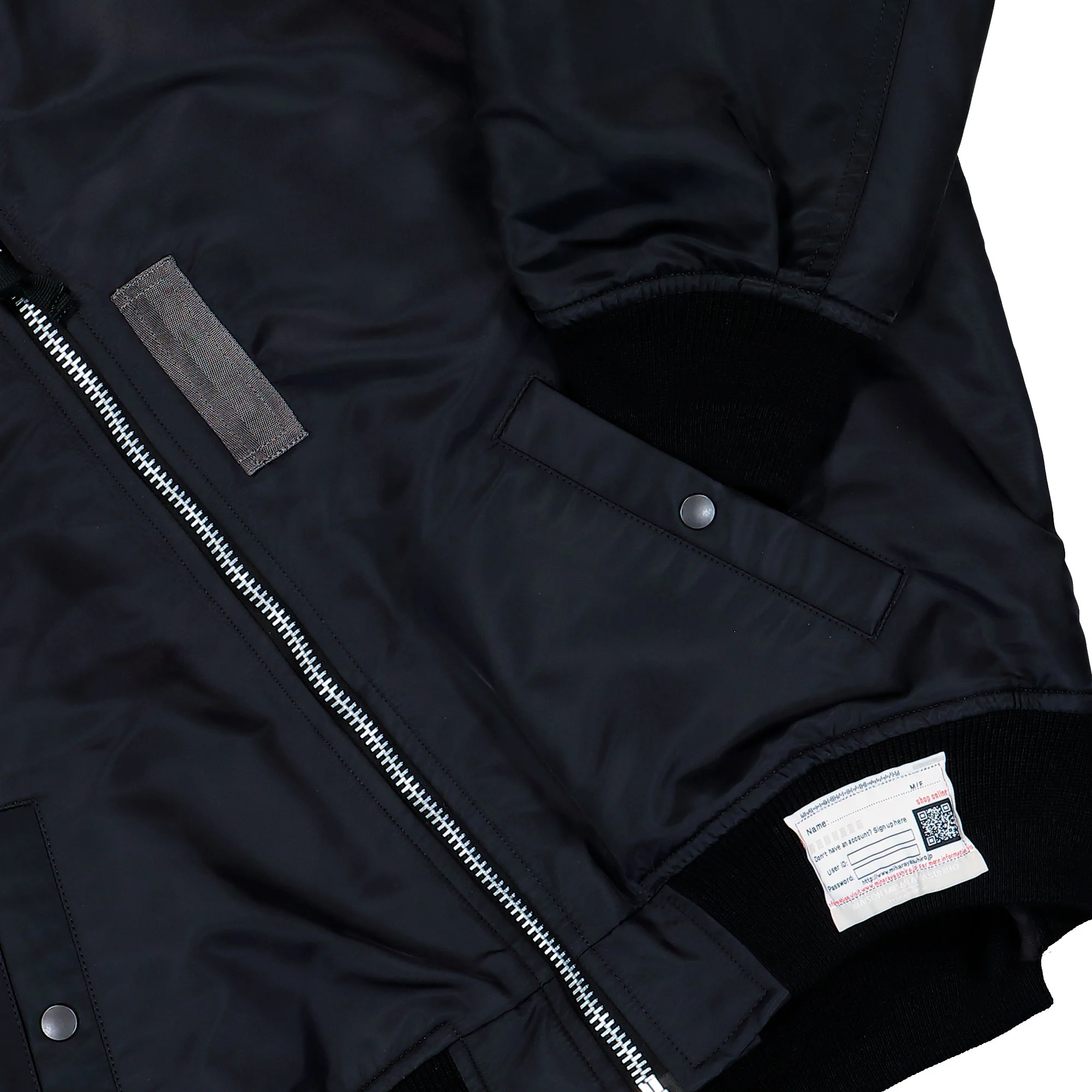 Back Vest Bomber Jacket - Image 4