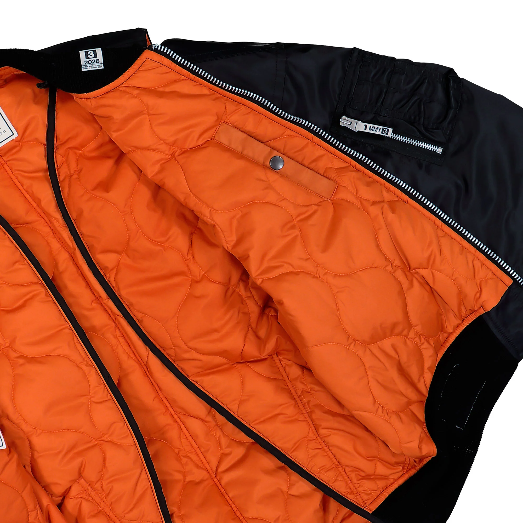 Back Vest Bomber Jacket - Image 5