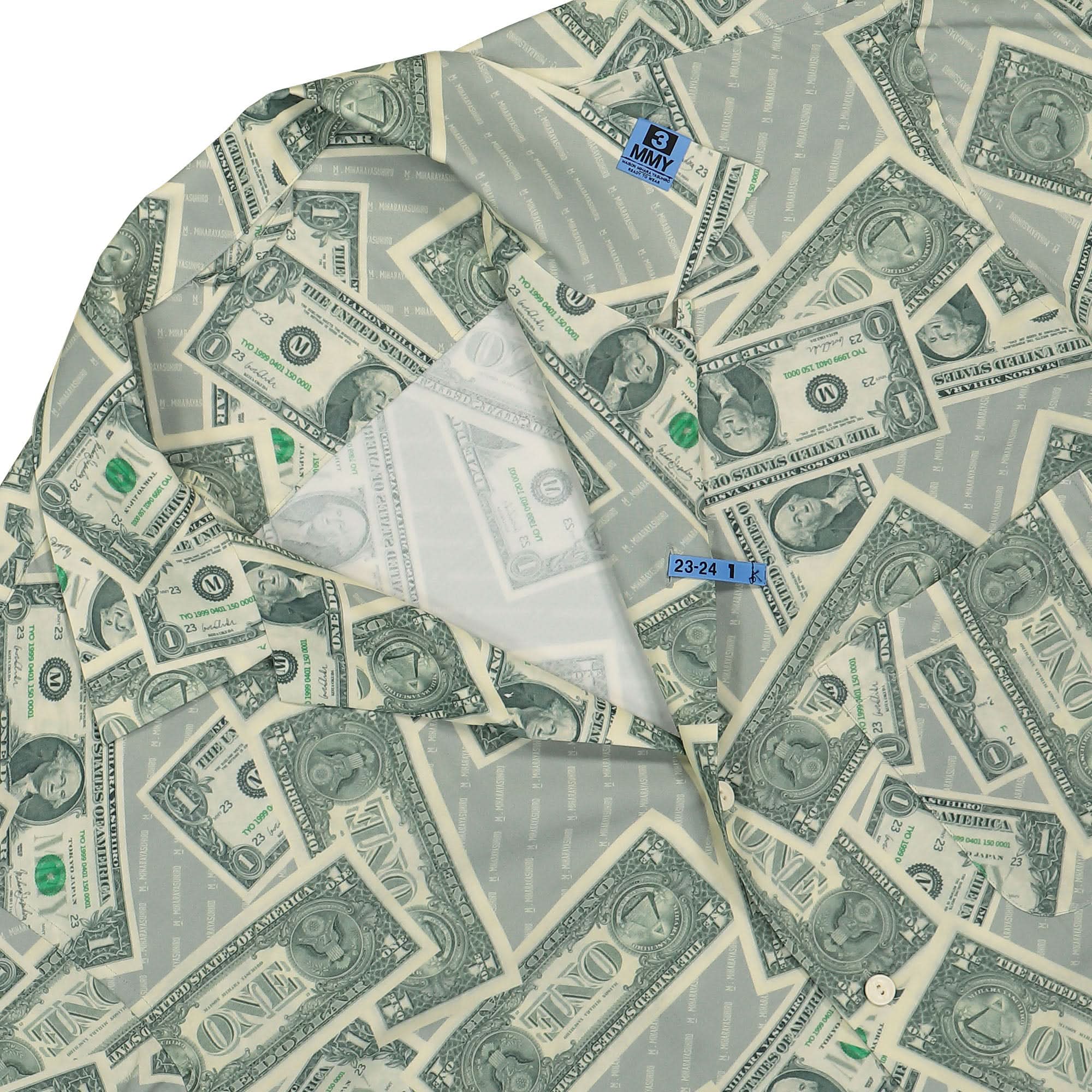Dollar Bill Printed Shirt - Image 3
