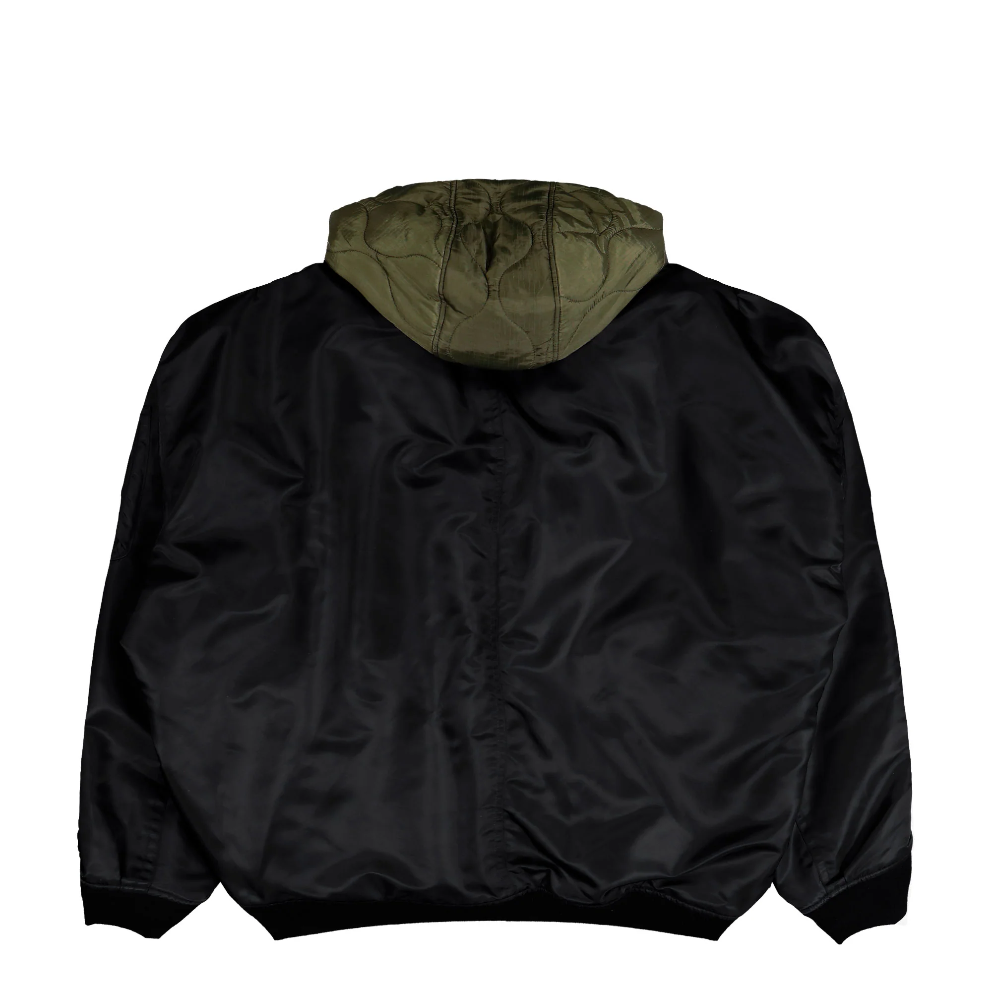 Extended Placket Hood Flight Jacket - Image 2