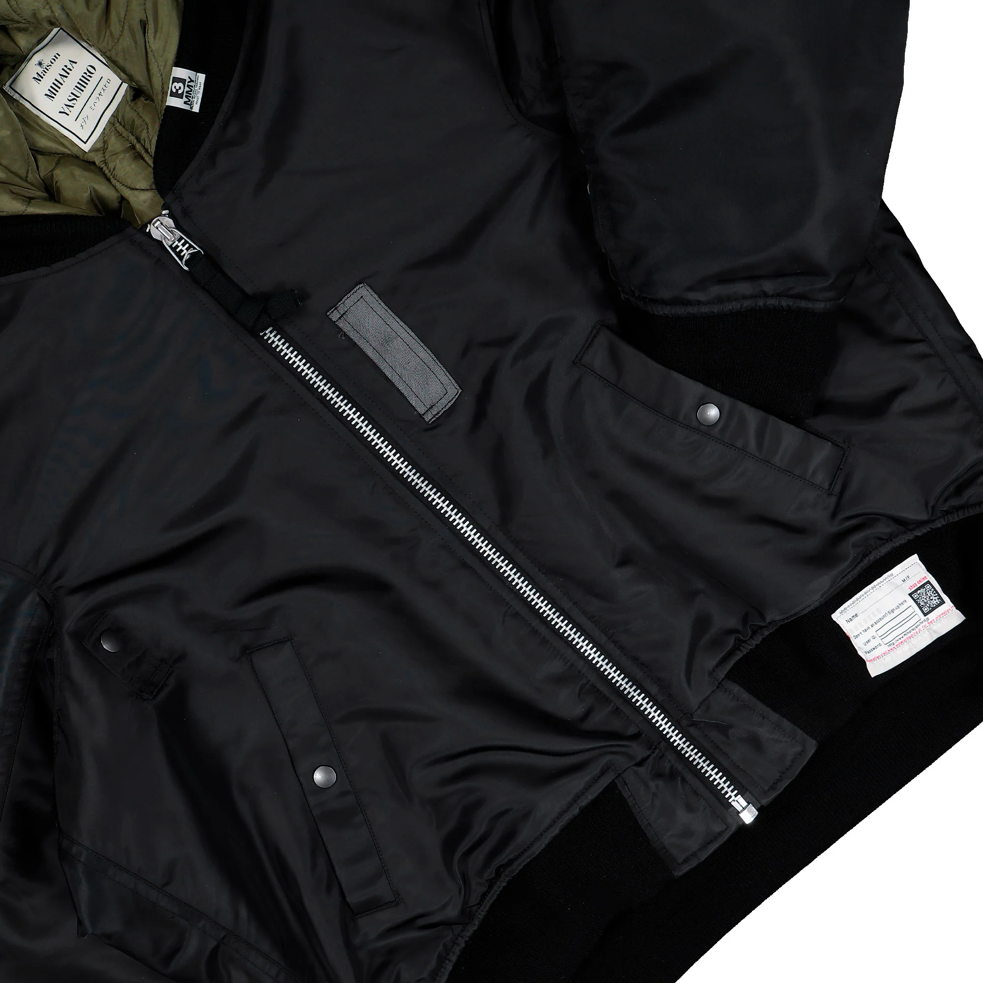 Extended Placket Hood Flight Jacket - Image 4