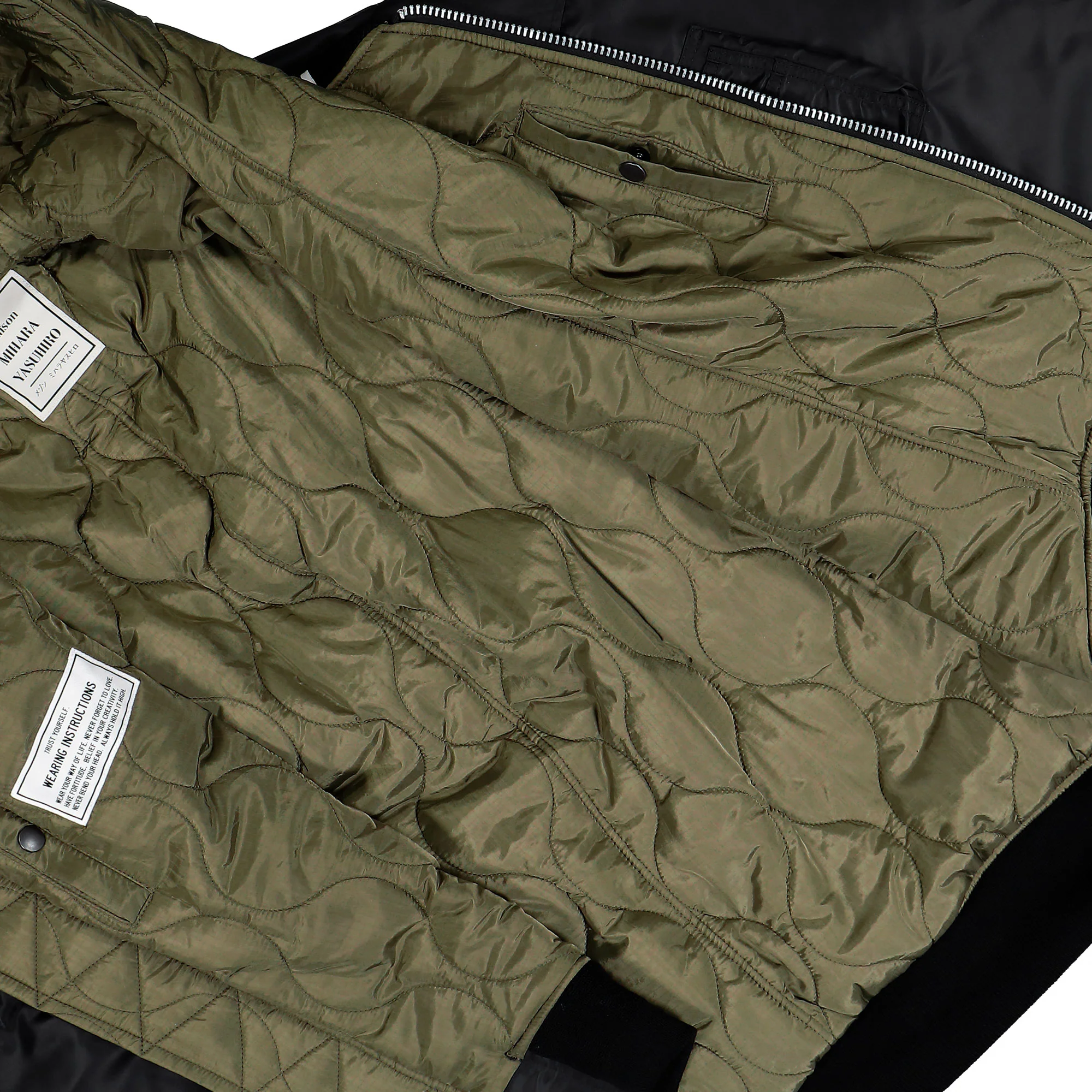 Extended Placket Hood Flight Jacket - Image 6