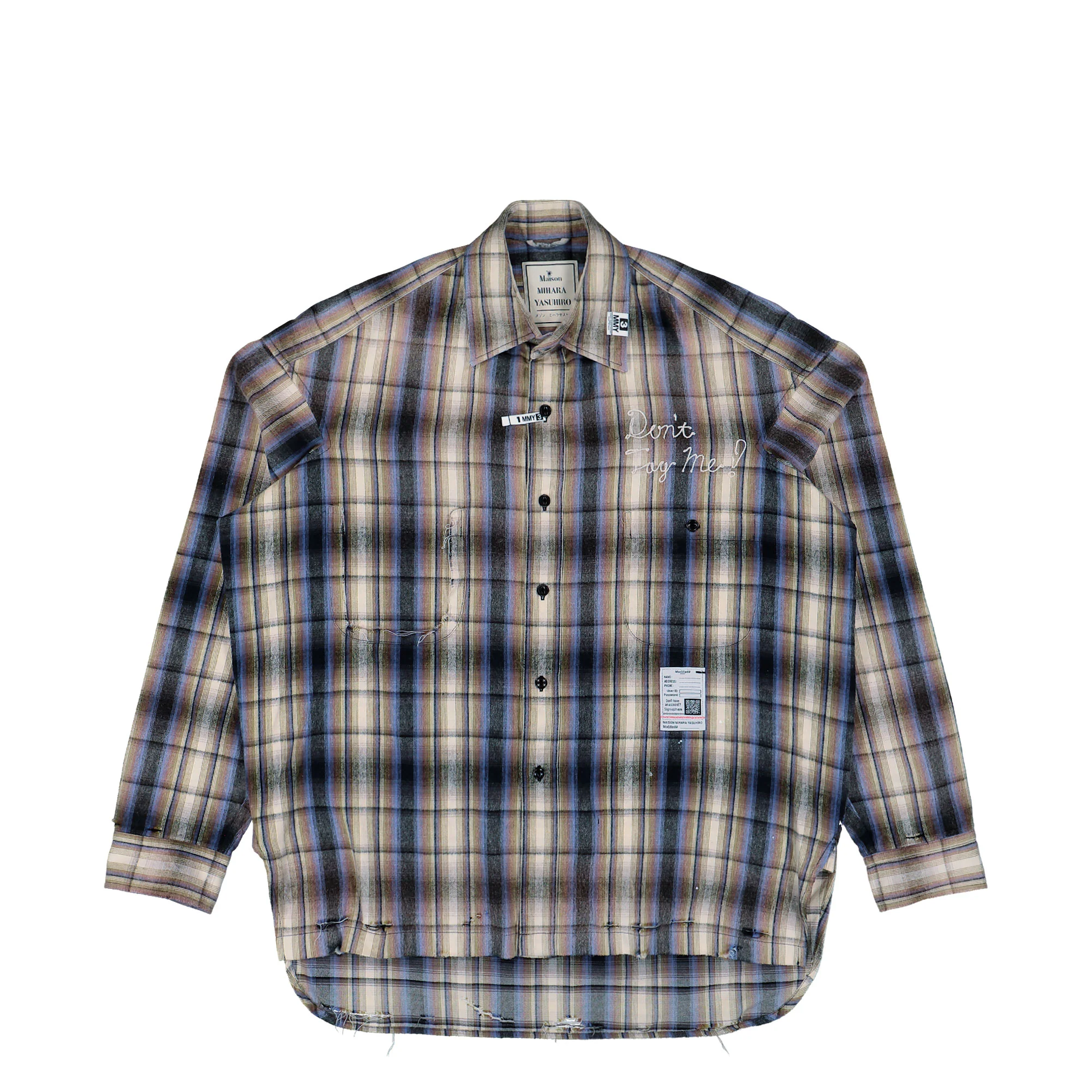 Vintage Like Check L/S Shirts