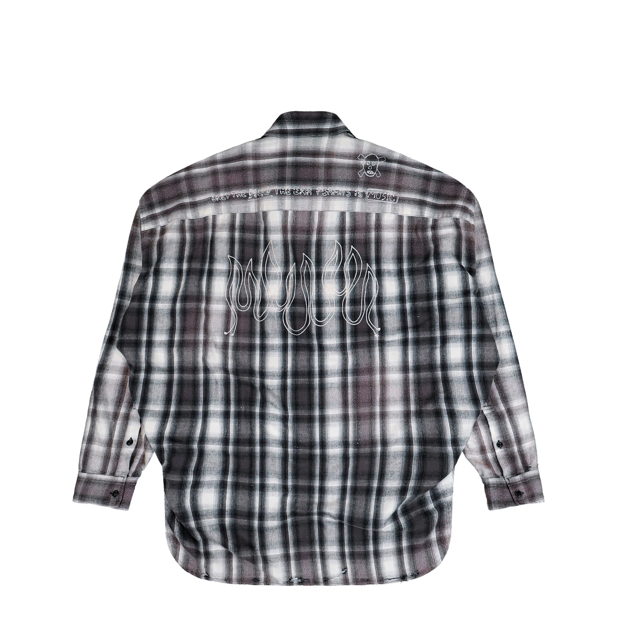Vintage Like Check Shirt - Image 2