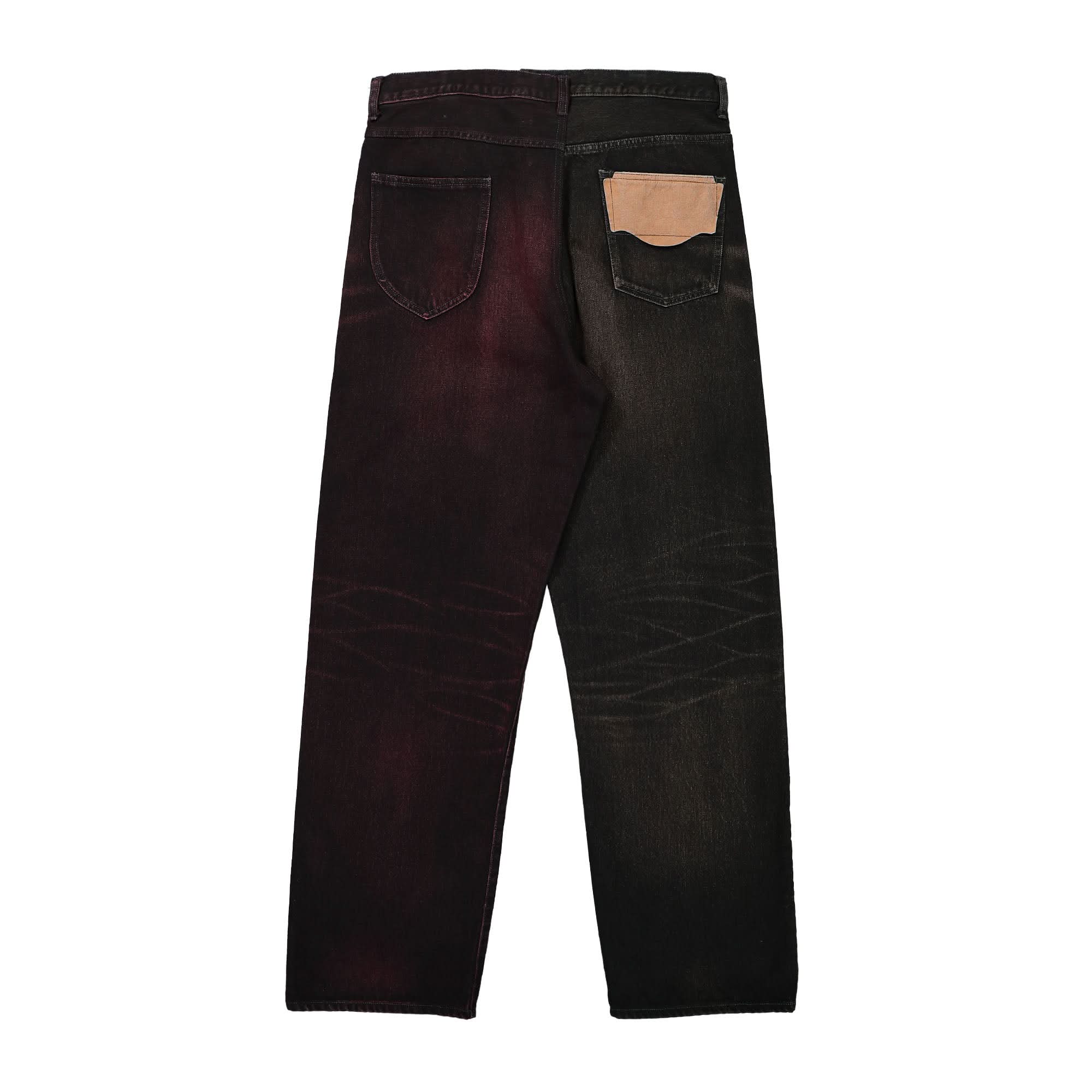 W-Combined Denim Trousers - Image 2