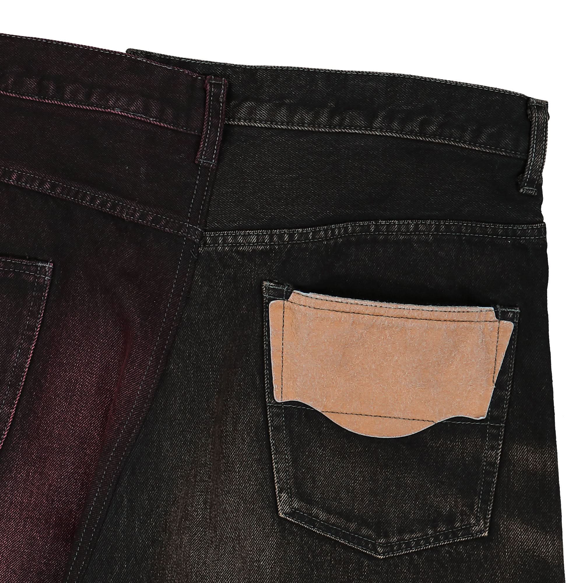 W-Combined Denim Trousers - Image 5