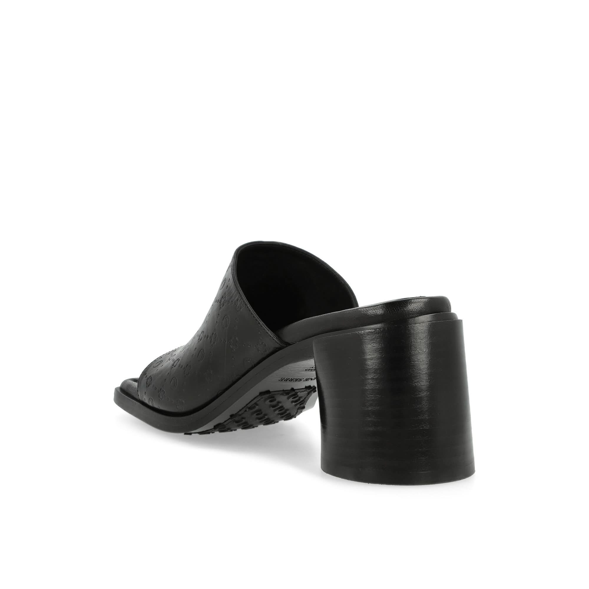Embossed Leather MS Mule - Image 3