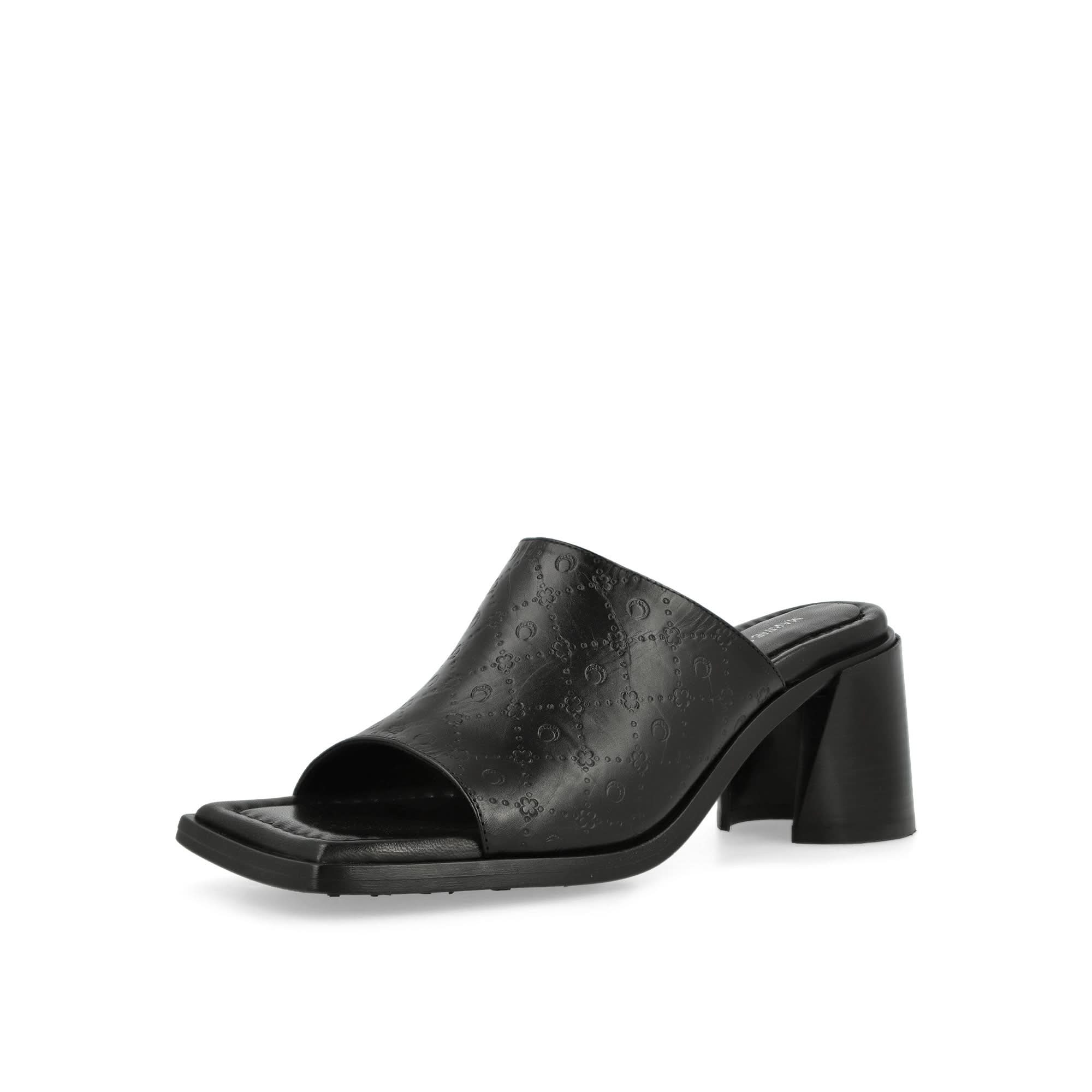 Embossed Leather MS Mule - Image 4