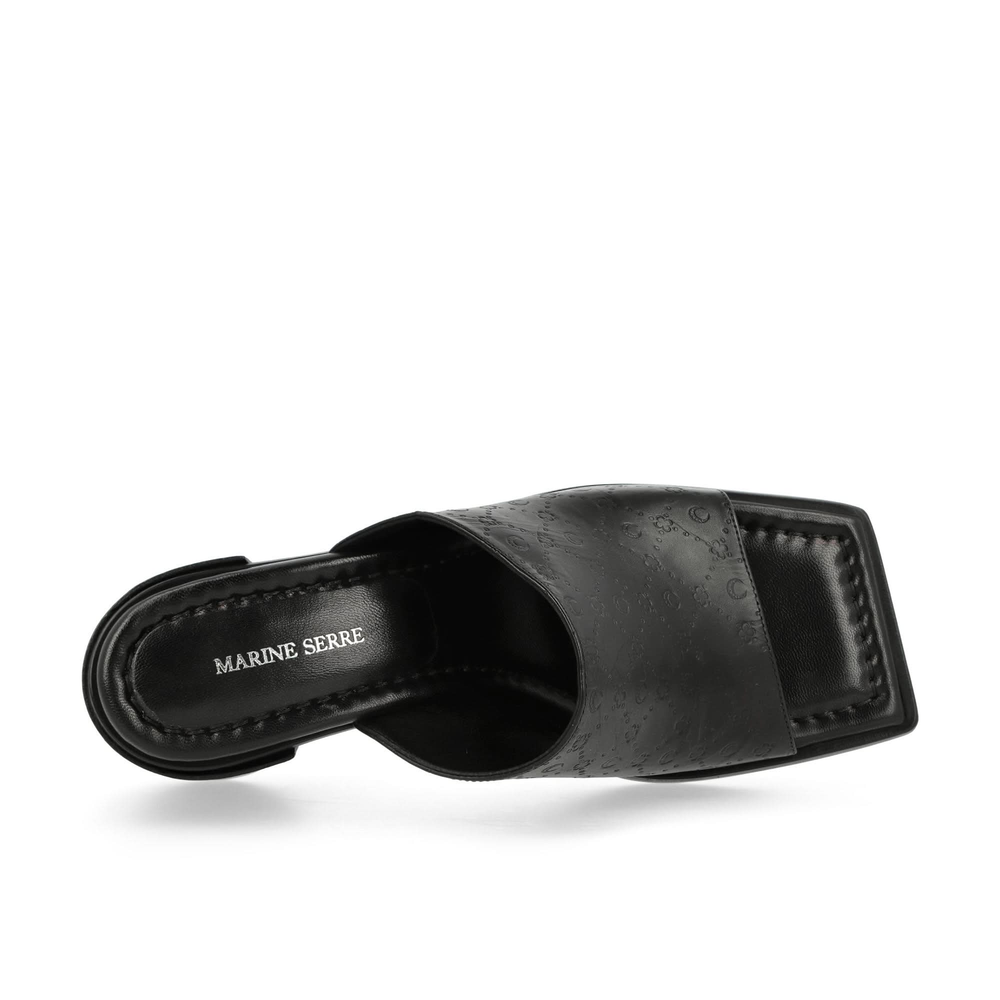 Embossed Leather MS Mule - Image 5