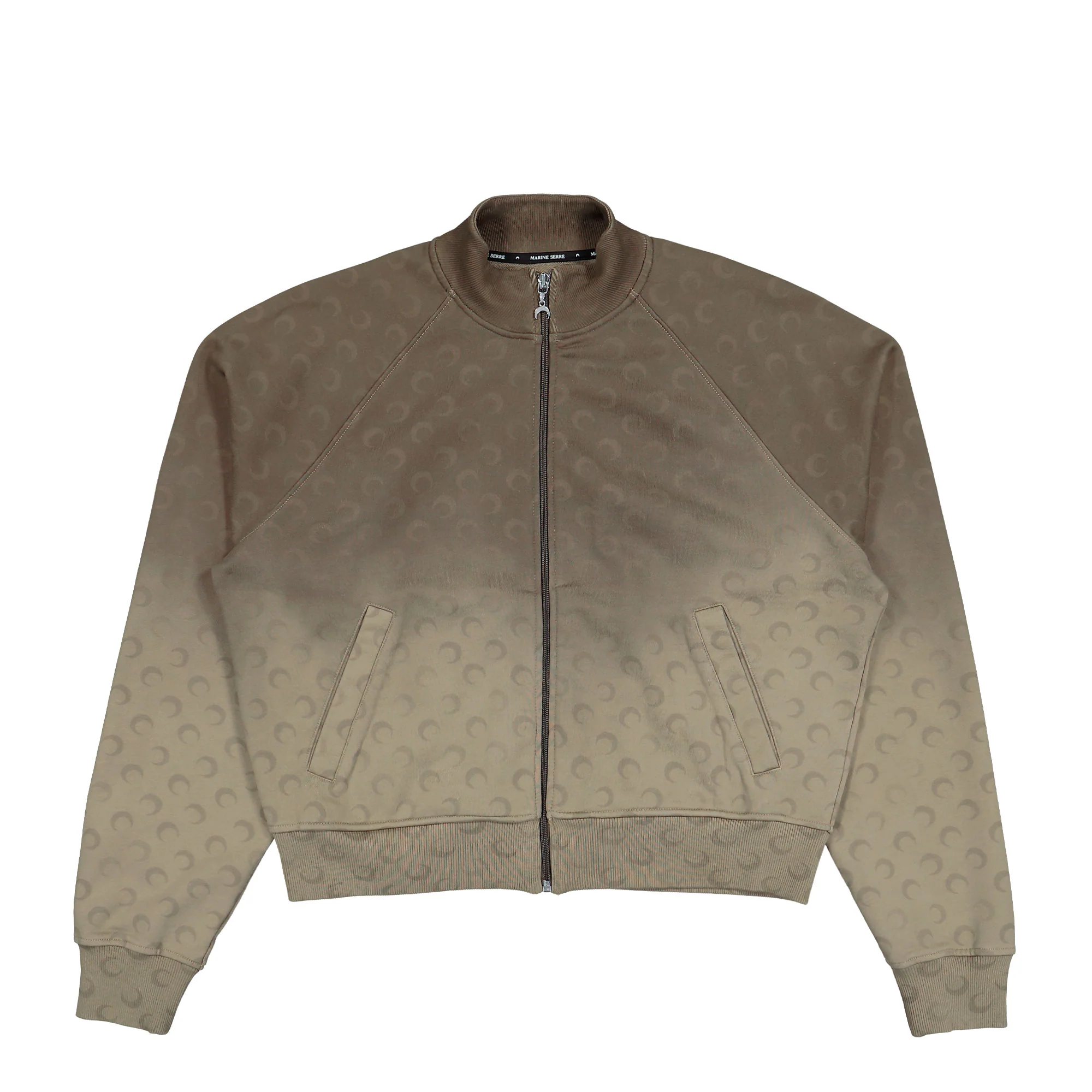 Faded Moon Zipped Sweatshirt