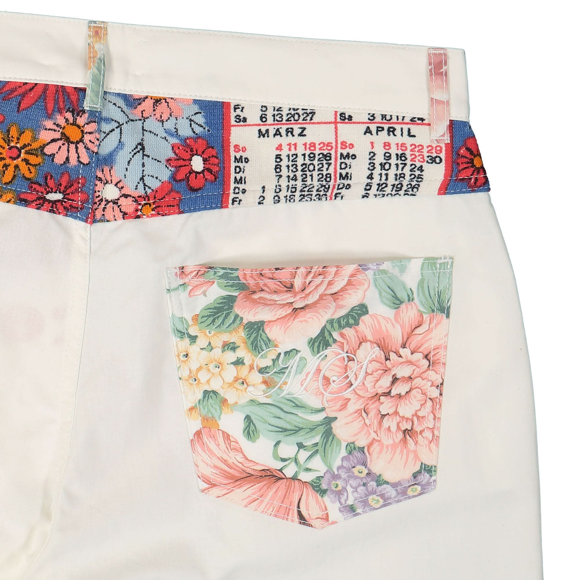 Household Linen Calendar Straight Leg Pants - Image 15