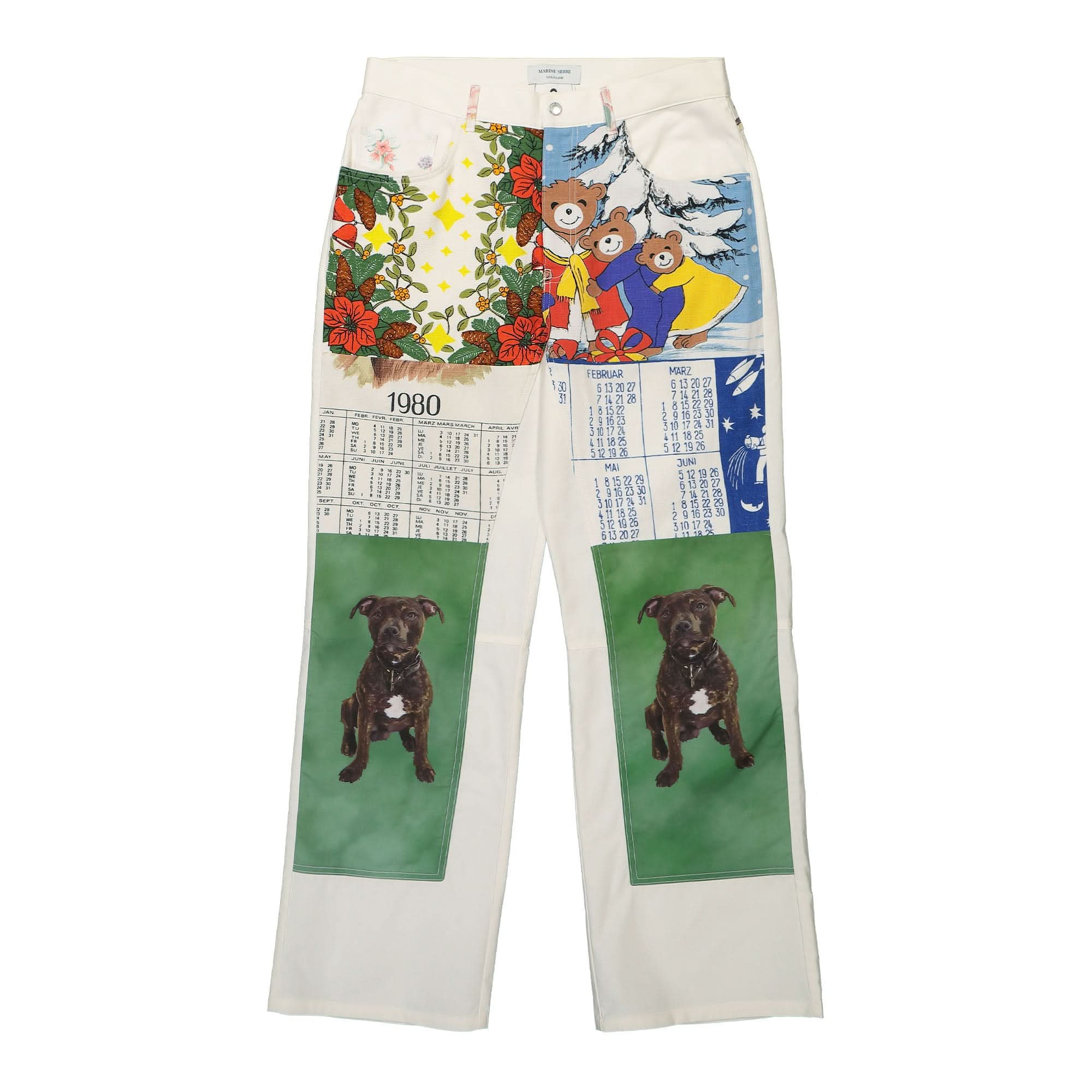 Household Linen Calendar Straight Leg Pants - Image 22