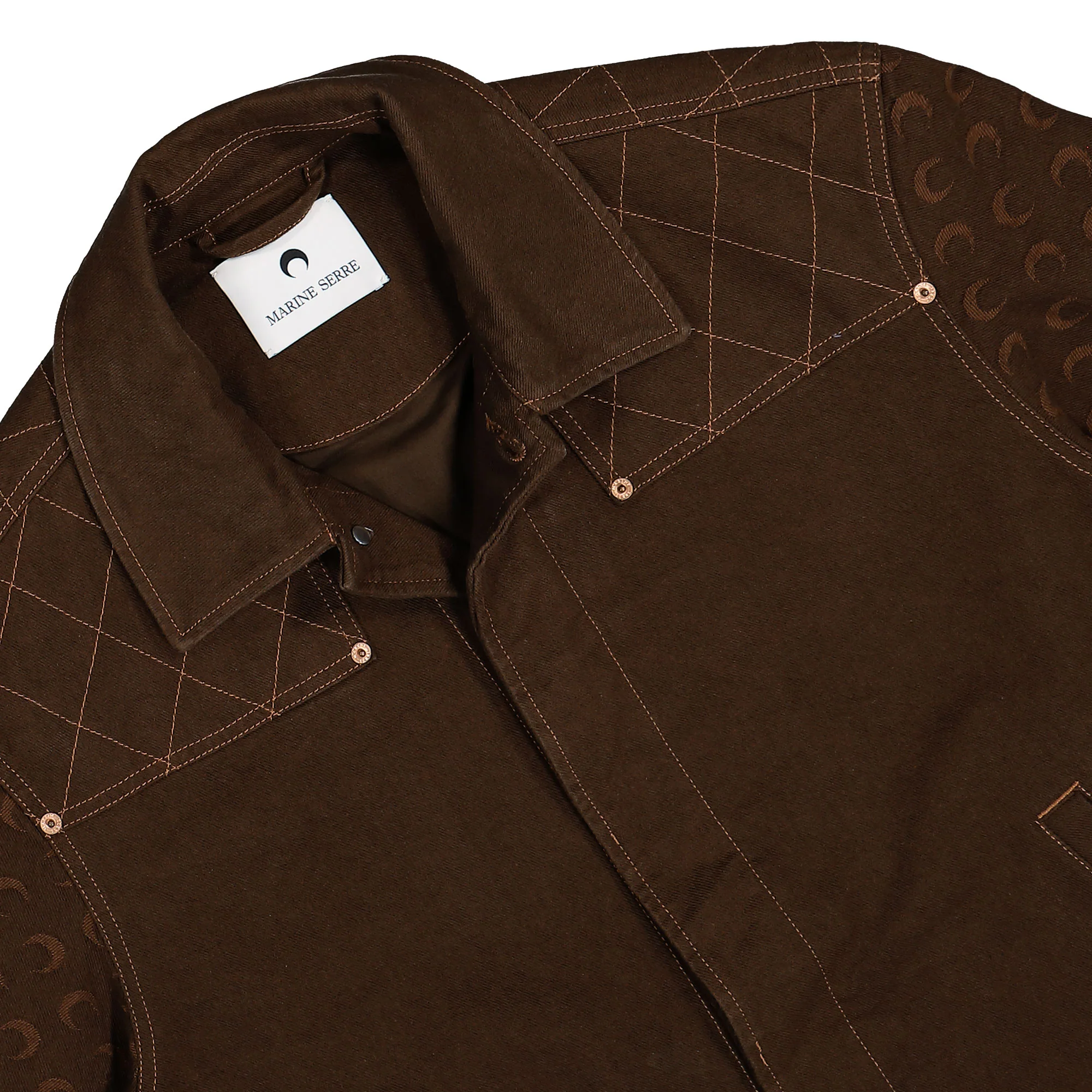 Moon Jacquard Twill Workwear Jacket - Image 3